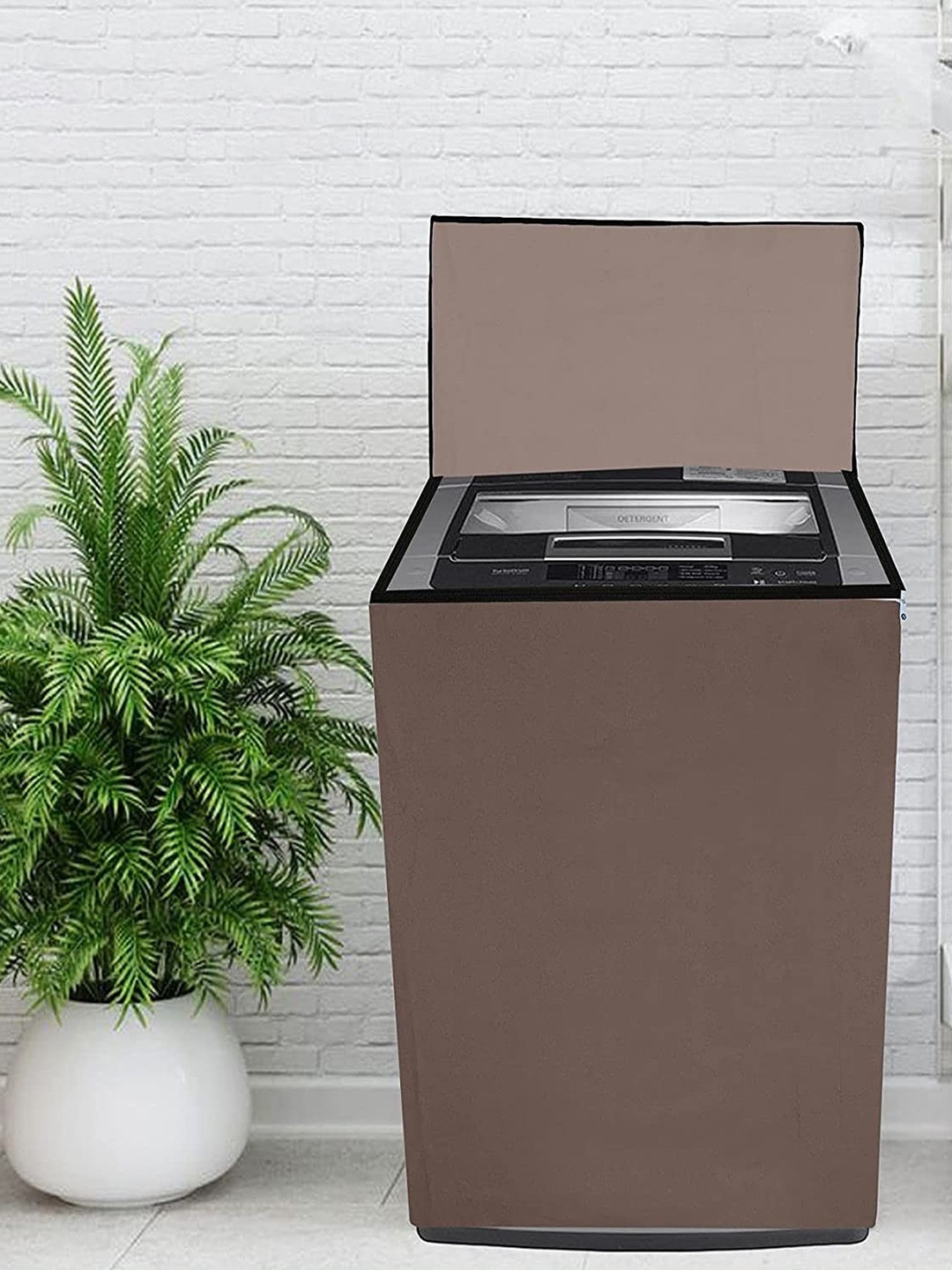 Dakshya Industries Brown Top Load Washing Machine Cover