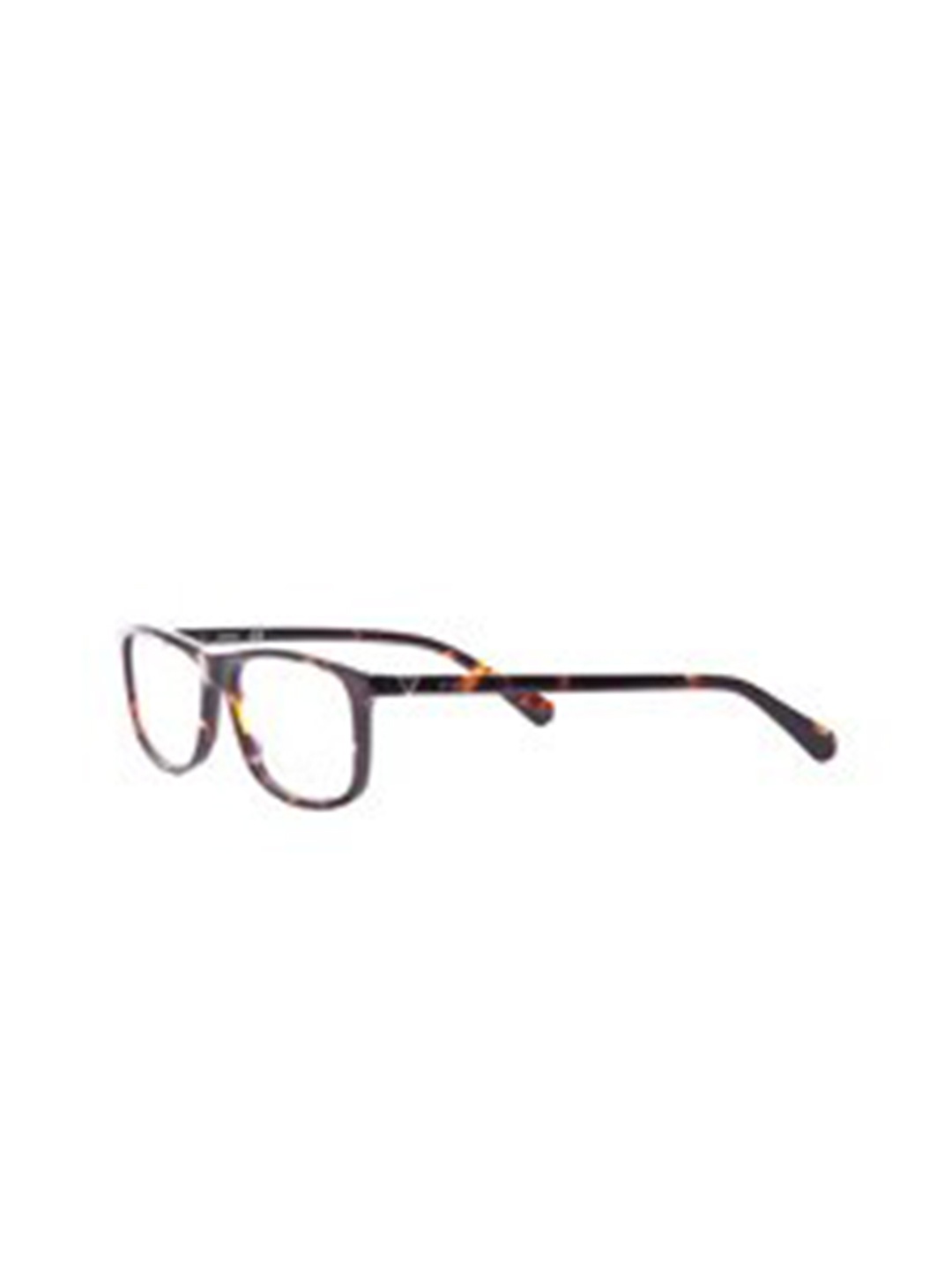 

GUESS Men Abstract Full Rim Wayfarer Frames, Brown
