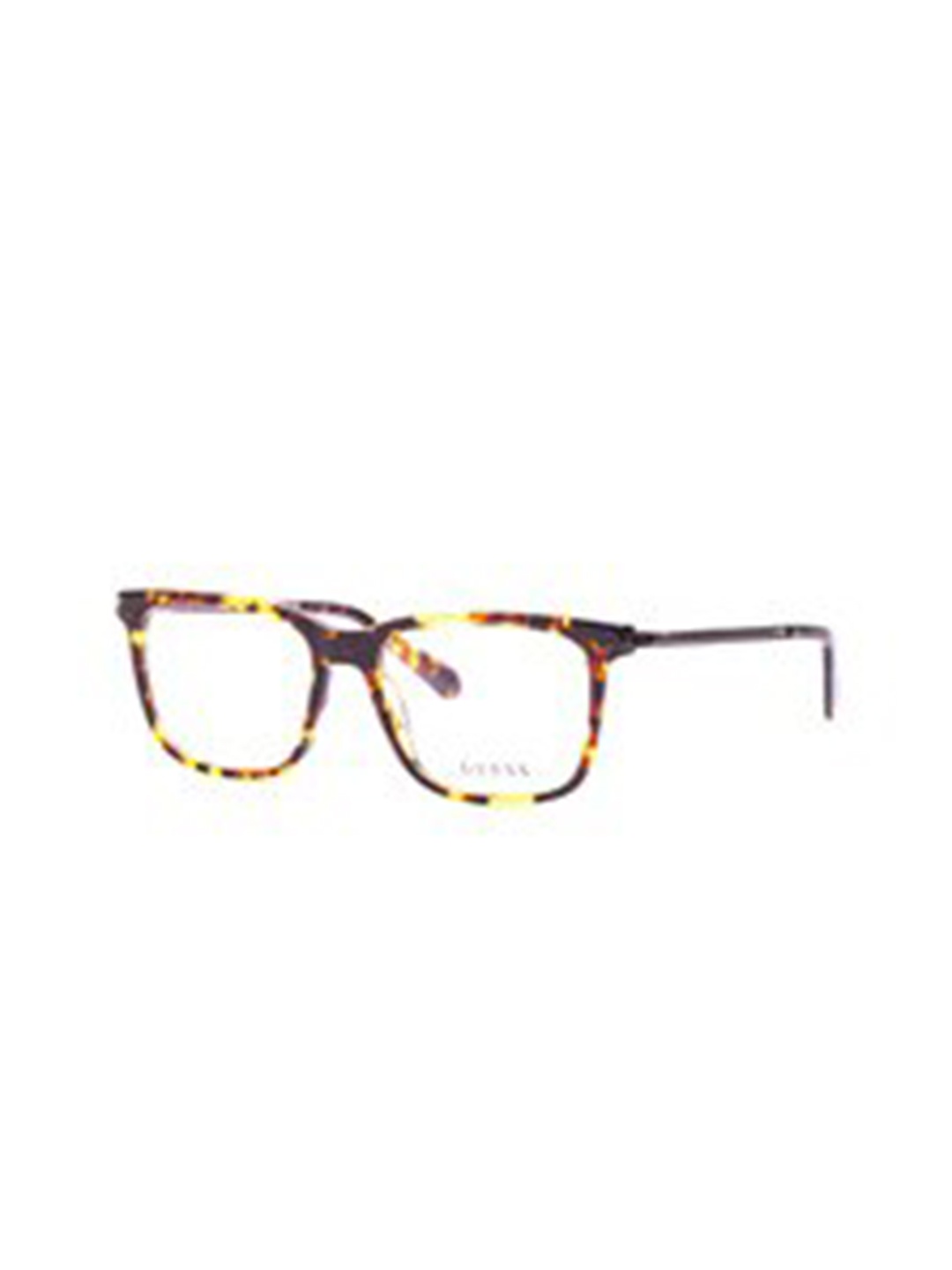 

GUESS Men Abstract Full Rim Wayfarer Frames, Brown