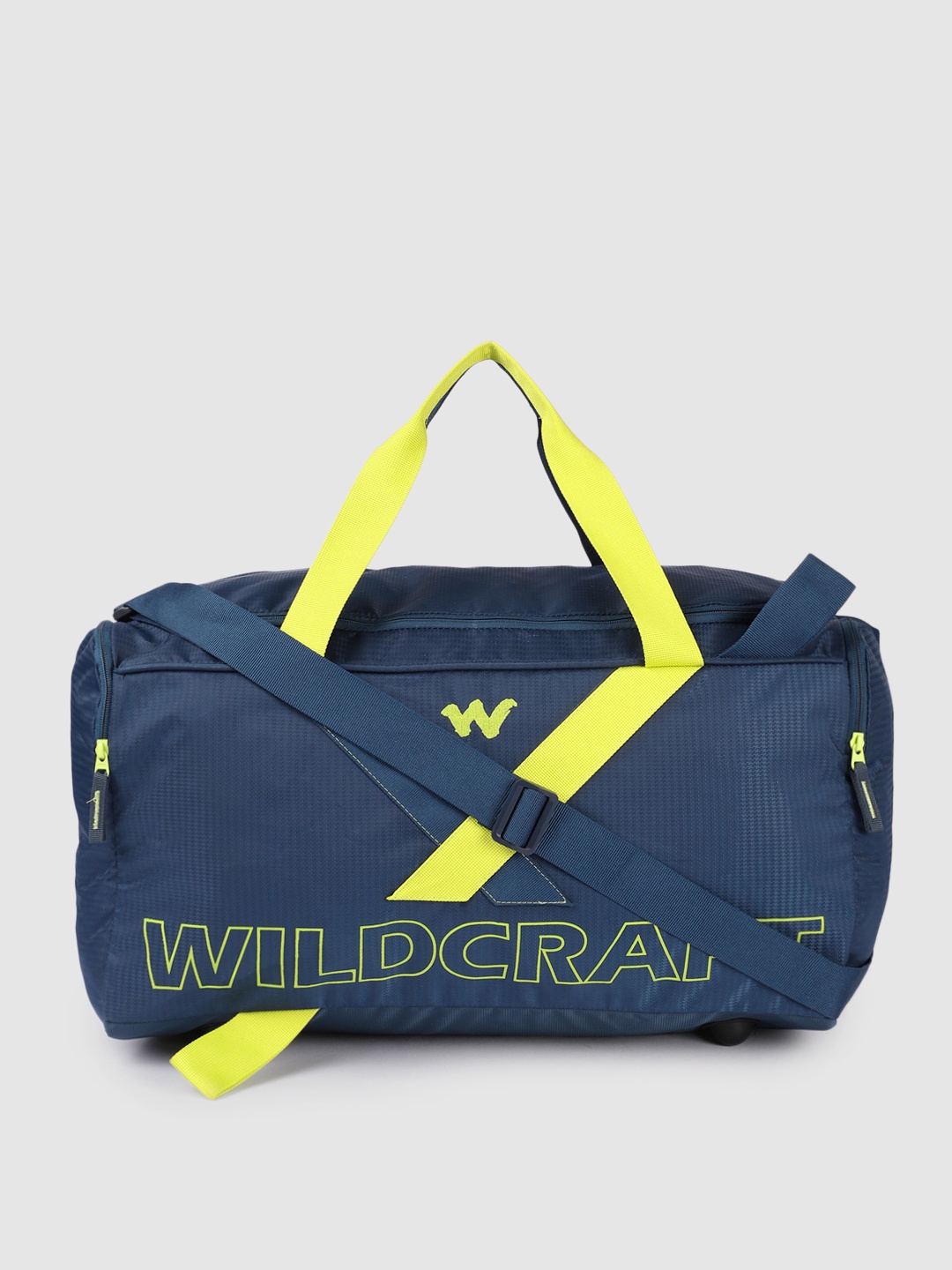 

Wildcraft Unisex SUPERNOVA L Posidn Printed Large Casual Duffel Bag, Navy blue