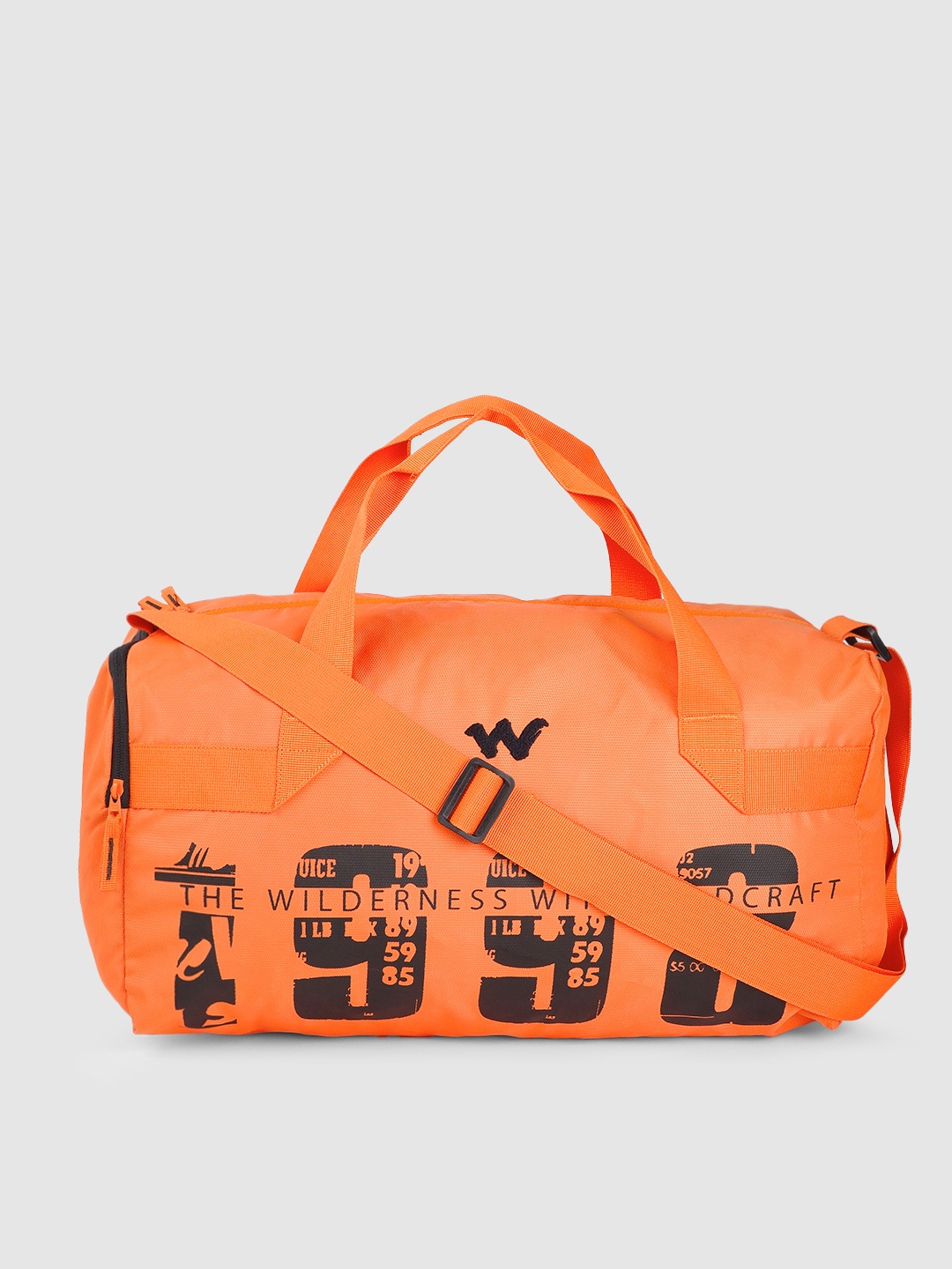 

Wildcraft Printed Air Duff 1.0 Puffins Blu Duffel Bag, Orange