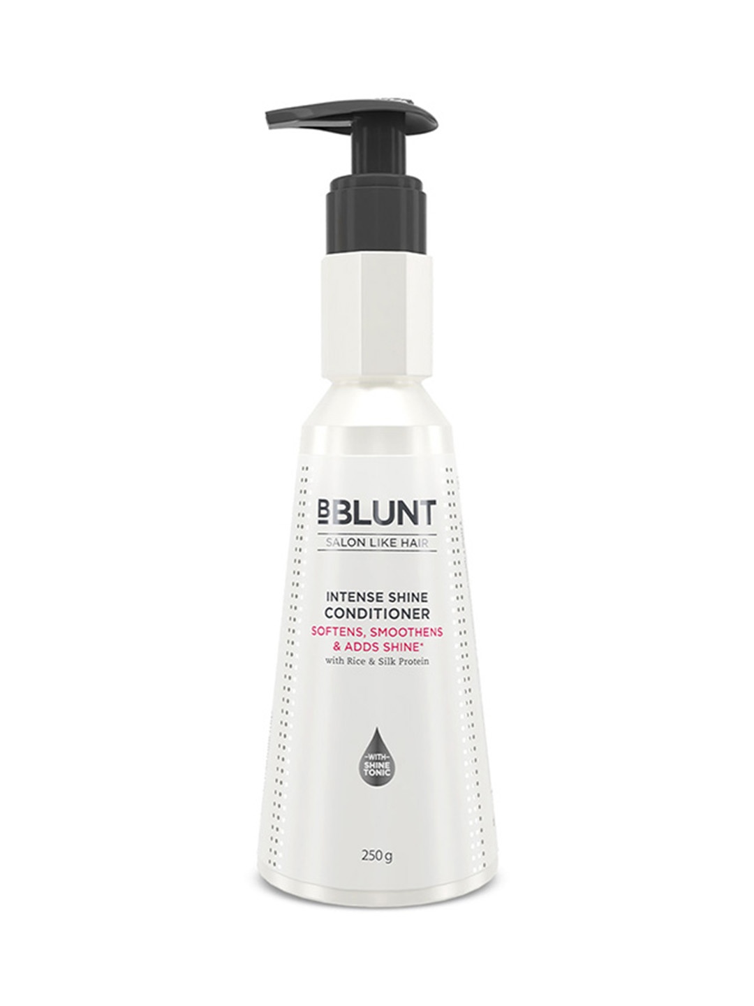 

BBLUNT Intense Shine Conditioner With Rice & Silk Protein - 250g, White