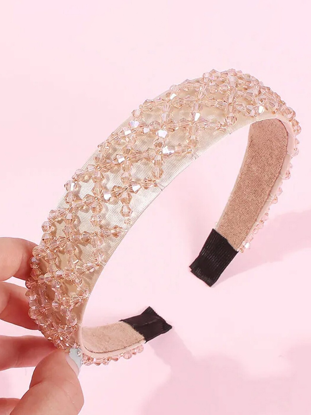 

YouBella Embellished Hairband, Brown