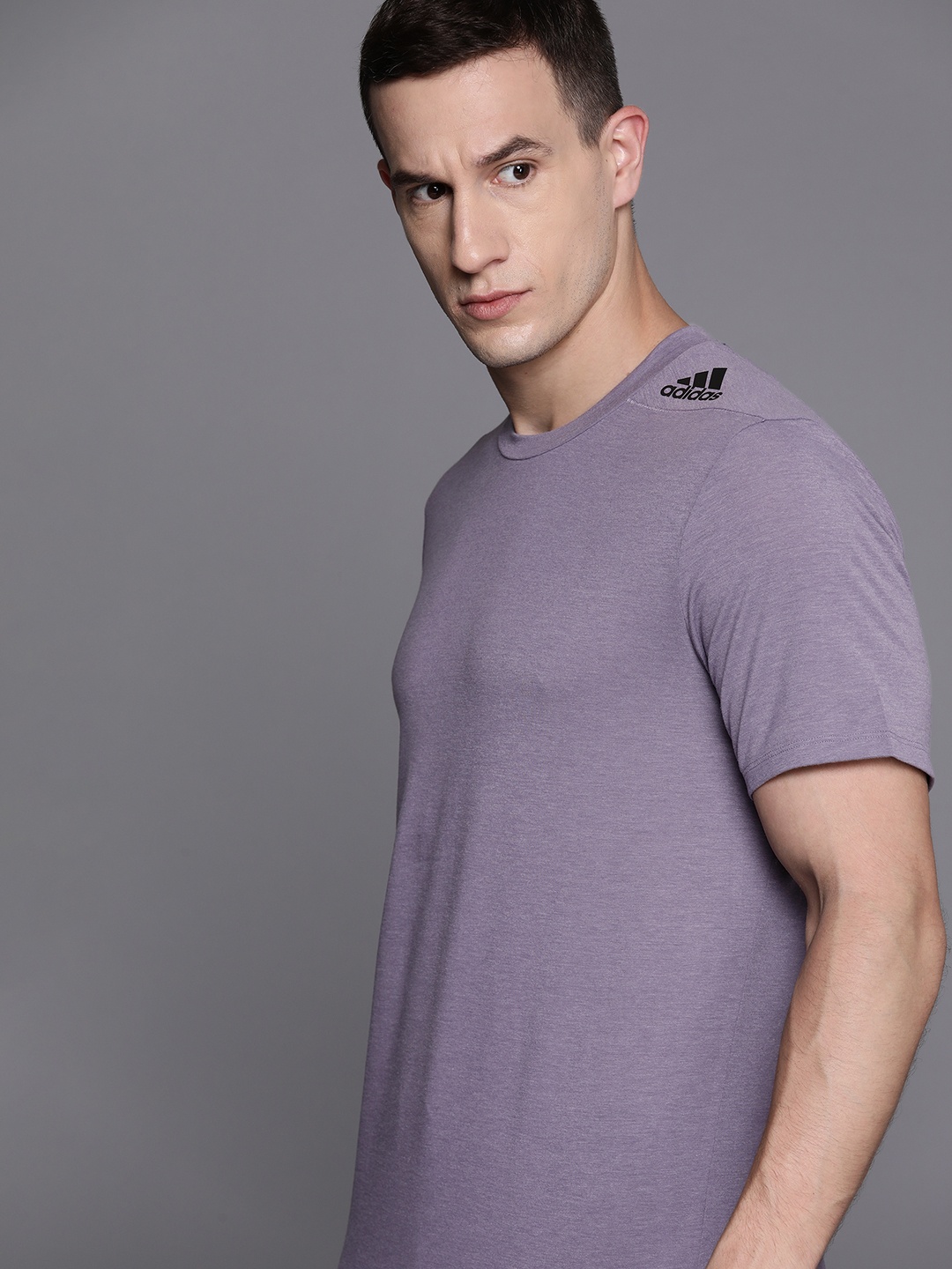

ADIDAS Men D4T Training T-shirt, Lavender