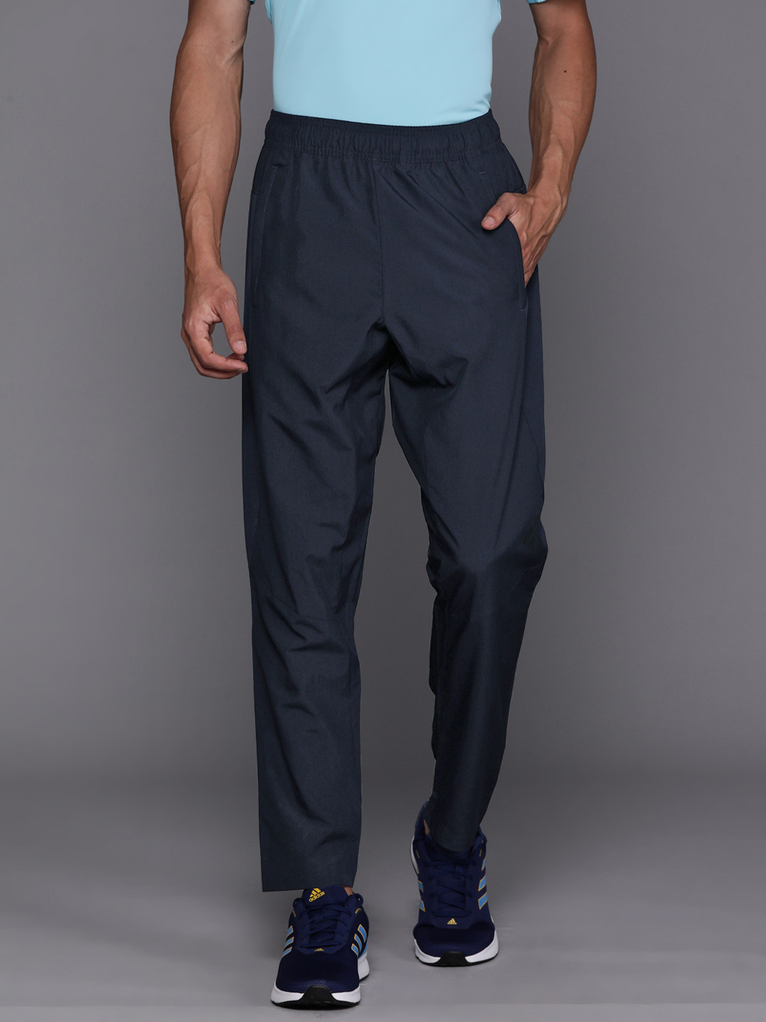 

ADIDAS Men D4M Training Track Pants, Navy blue