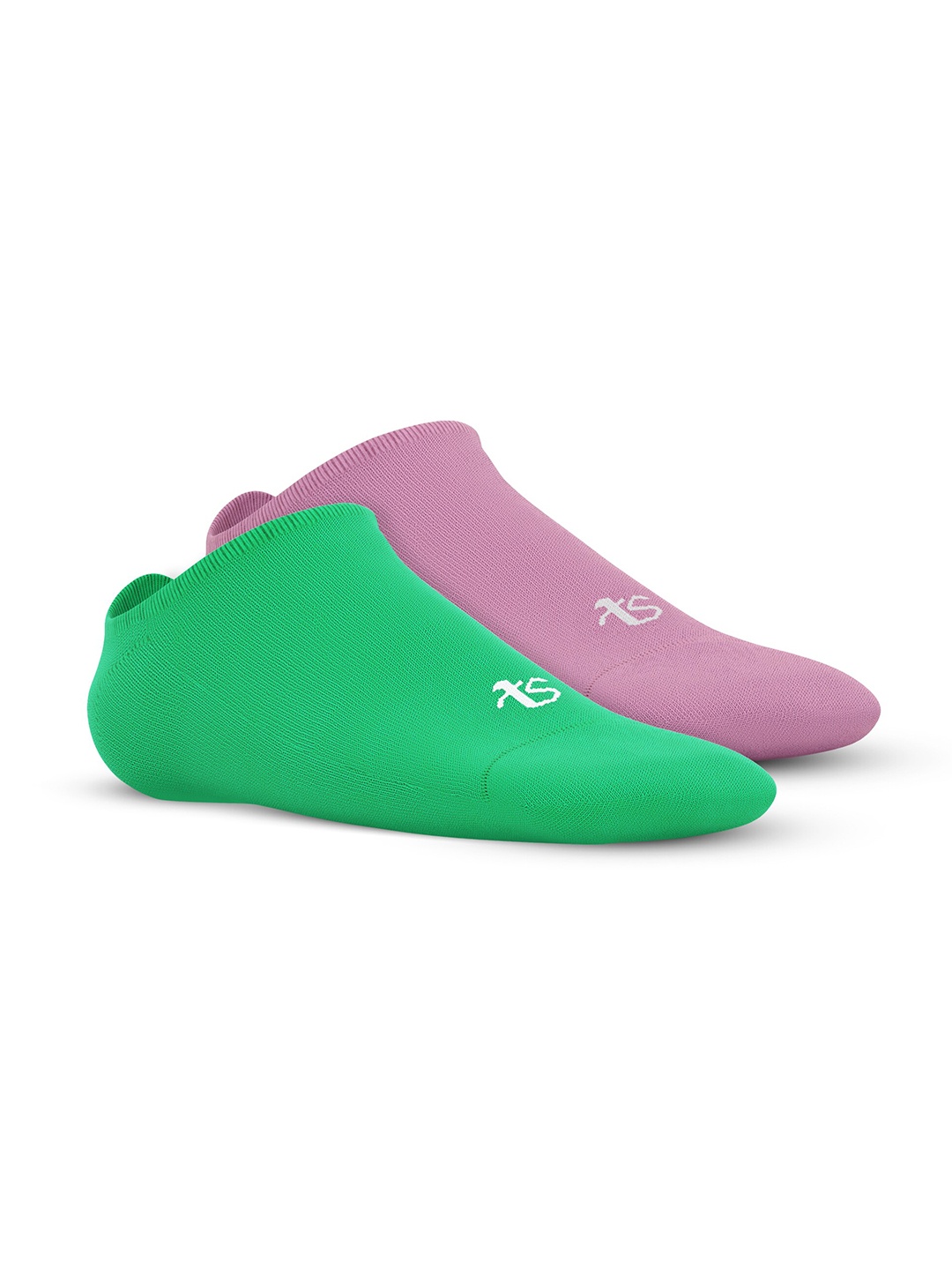 

TalkingSox Unisex Pack Of 2 Durable Moisture Wicking Shoe Liner Socks, Green