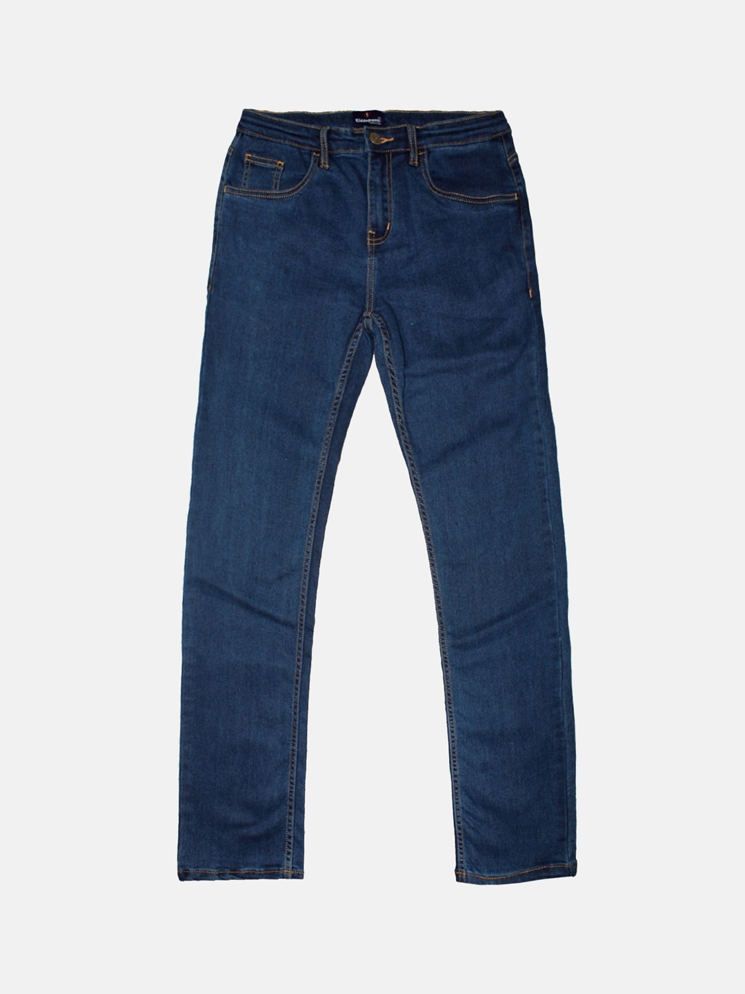 

KiddoPanti Boys Mid Rise Jean Clean Look Stretchable Jeans, Blue