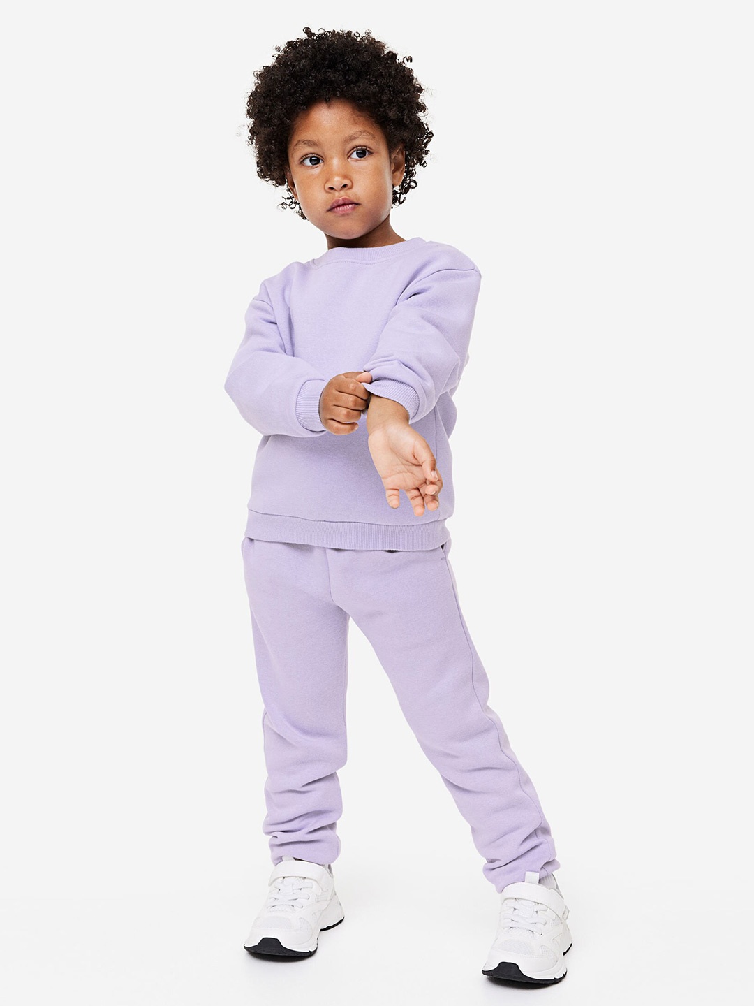 

H&M Girls 2-Pack Sweatshirts, Purple