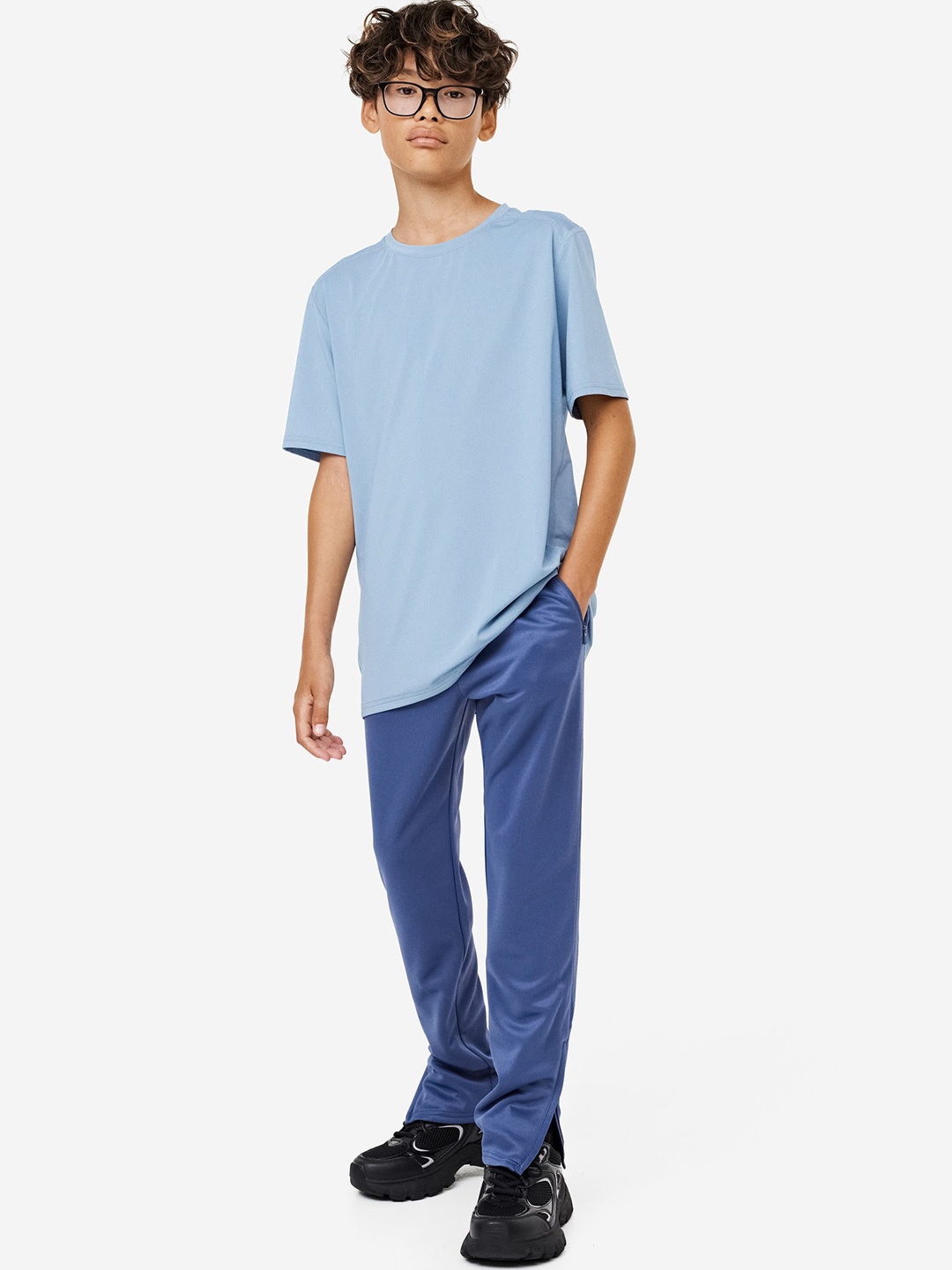 

H&M Boys Fast-Drying Sports Trousers, Blue