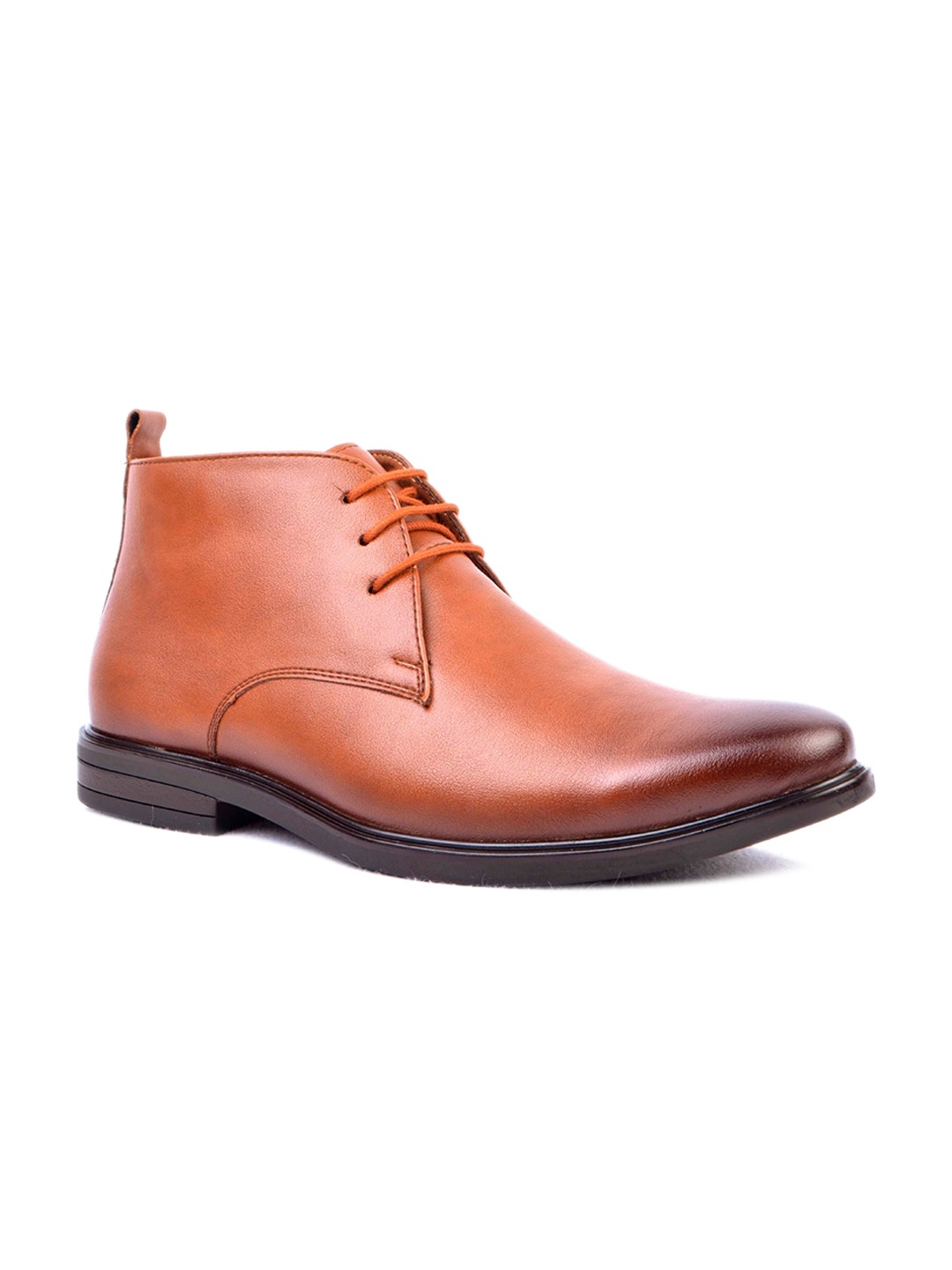 Cliff Fjord Men Mid-Top Desert Boots, Tan