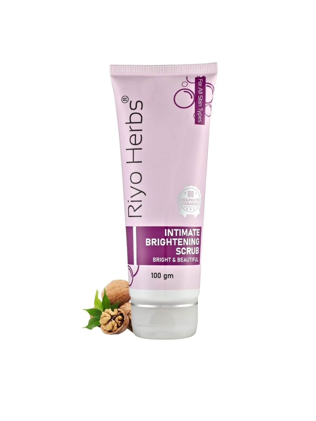 

Riyo Herbs Intimate Brightening Scrub - 100gm, Pink