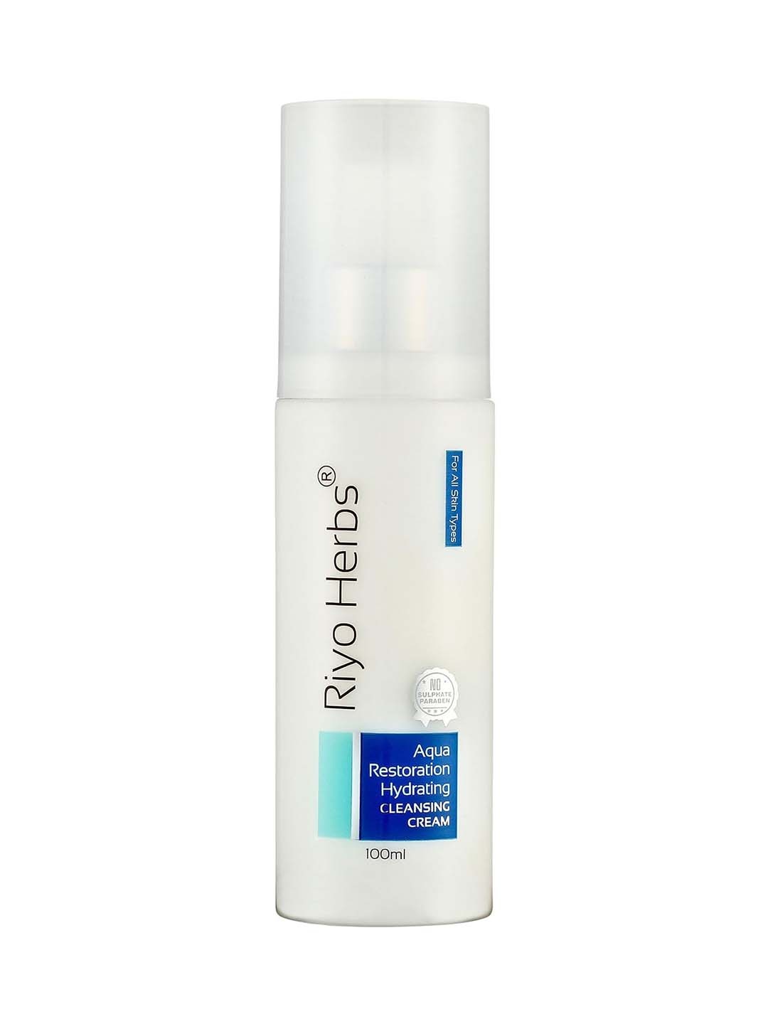 

Riyo Herbs Aqua Restoration Hydrating Cleansing Cream - 100ml, White