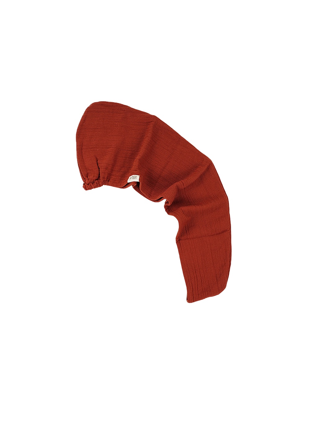 

Doctor Towels Teracotta 300 GSM Antibacterial Banana Double Cloth Plus Size Hair Towel, Rust