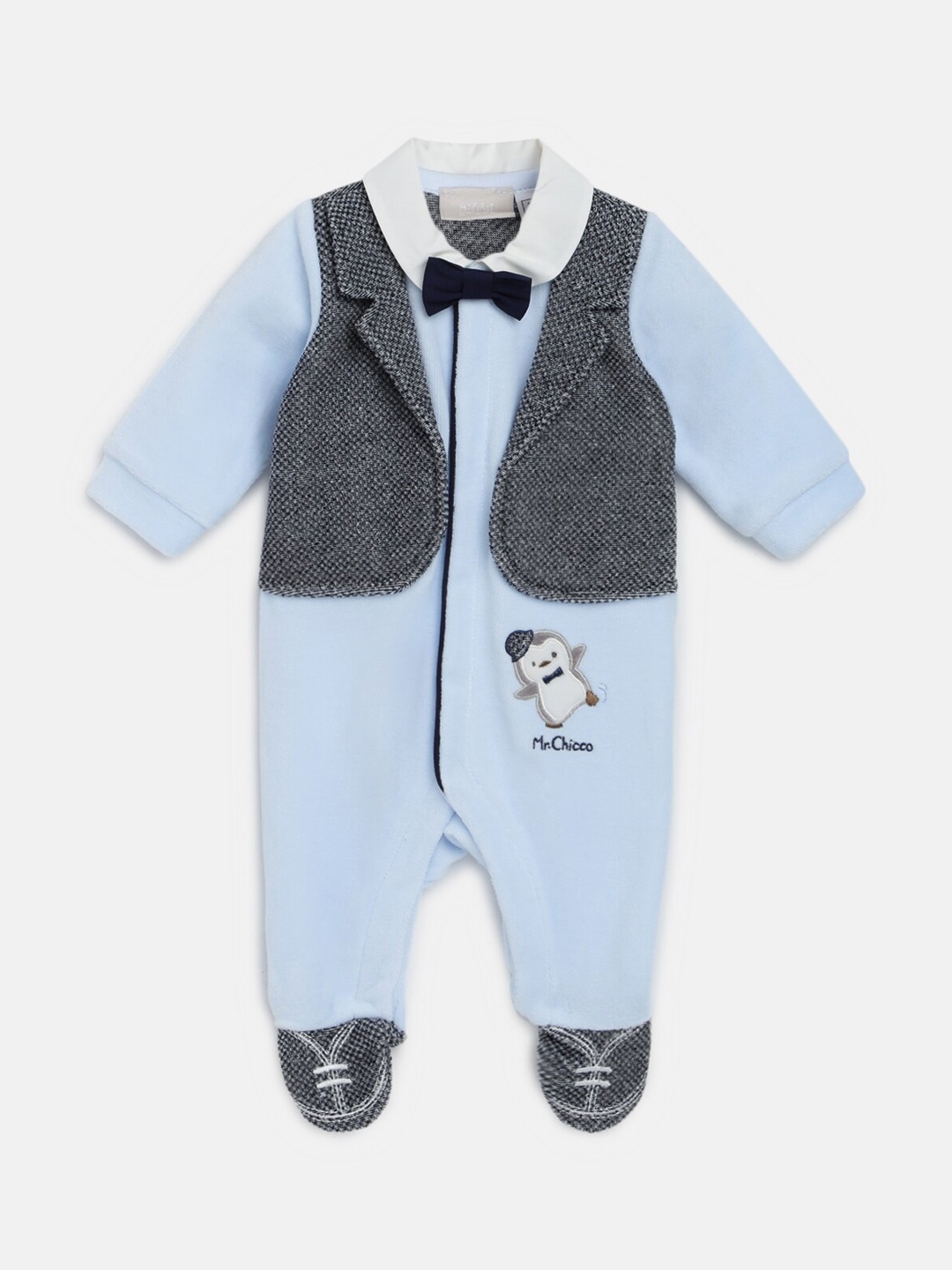 

Chicco Infant Boys Printed Sleepsuit, Blue