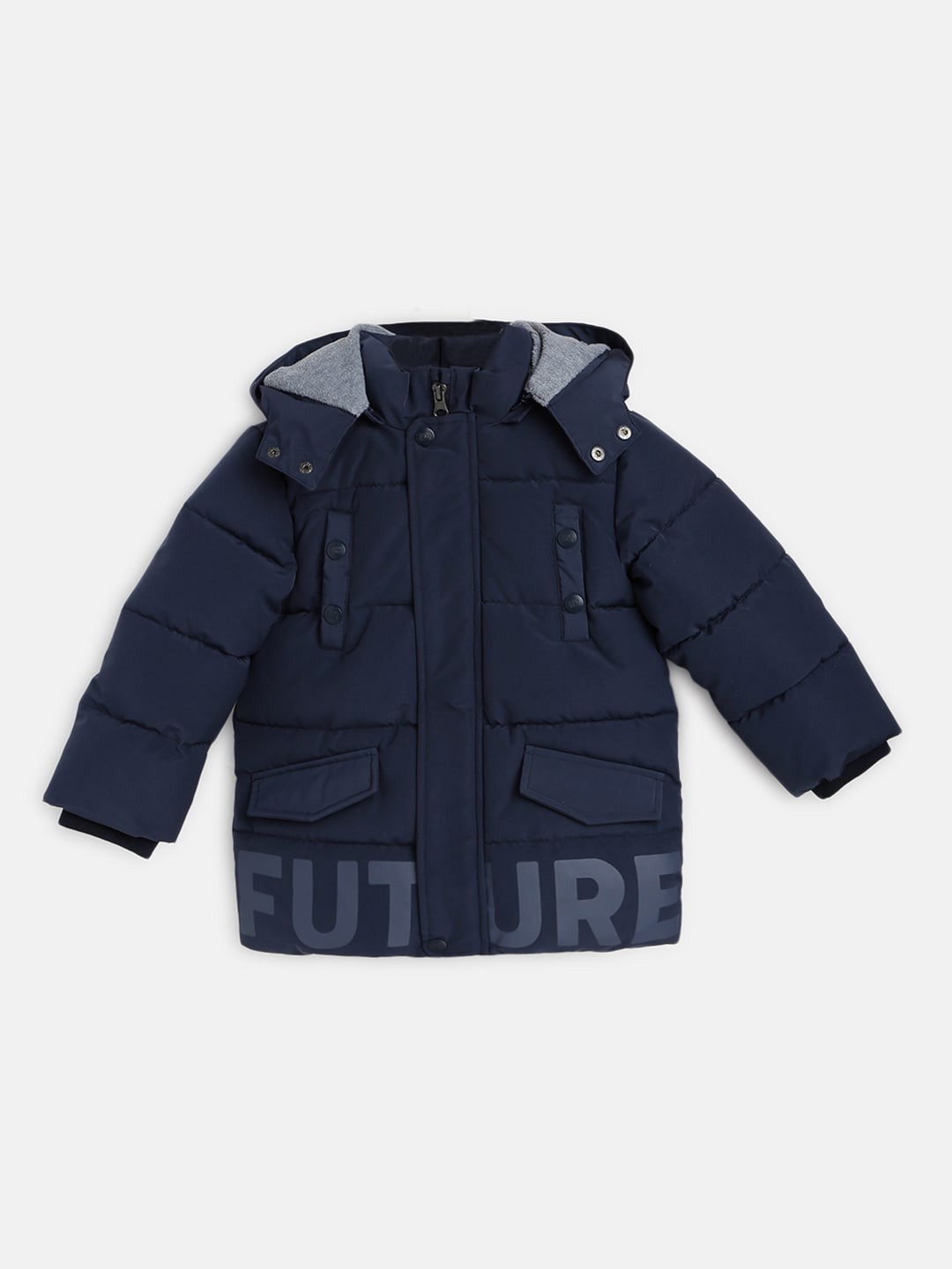 

Chicco Boys Hooded Padded Jacket, Navy blue