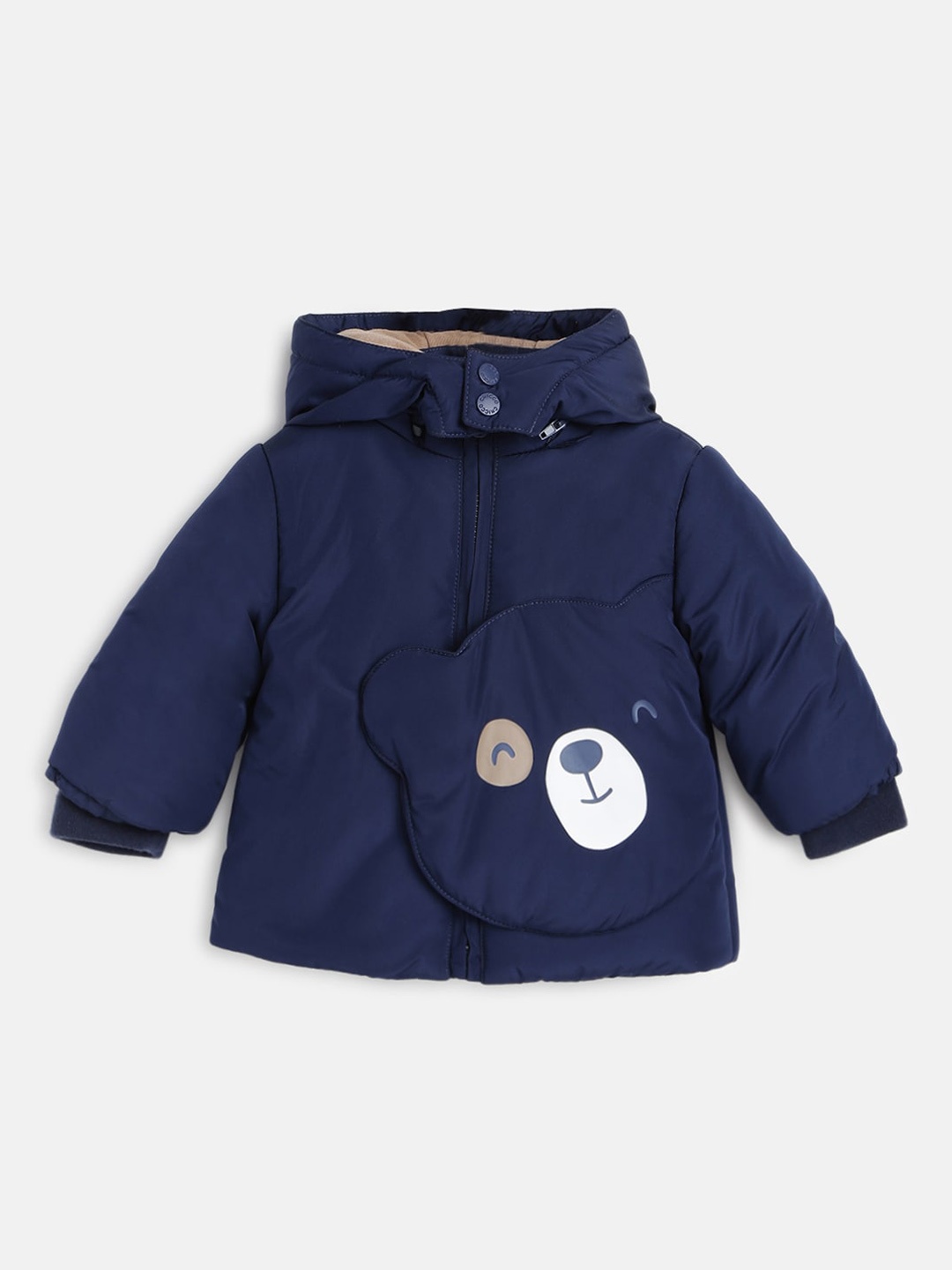 

Chicco Boys Detachable Hooded Puffer Jacket, Navy blue
