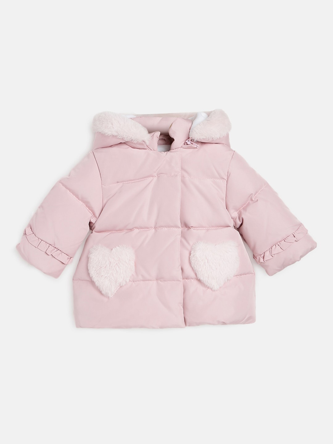 

Chicco Girls Detachable Hooded Puffer Jacket, Pink