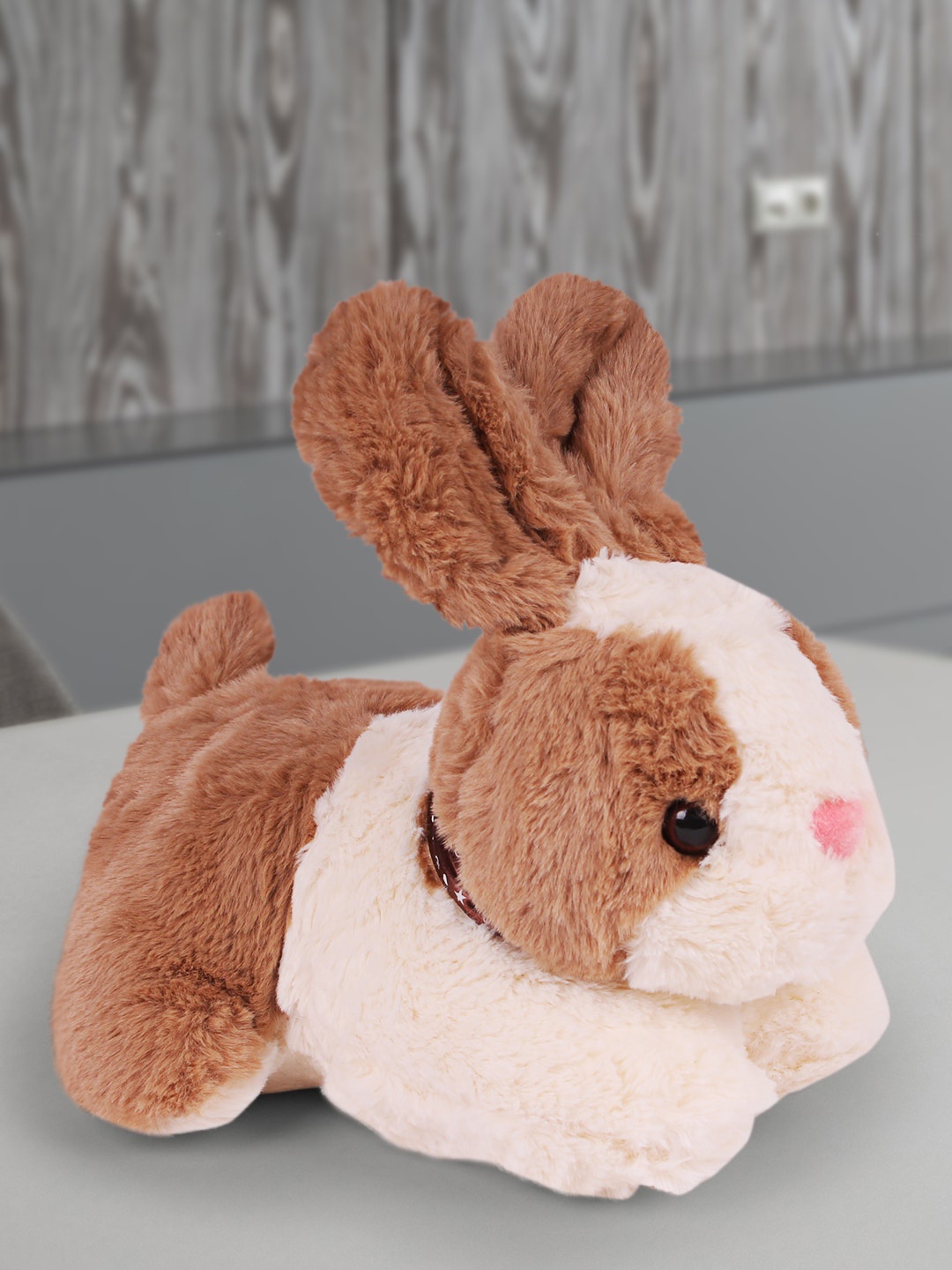 

DukieKooky Kids Sweet Bunny Soft Toy, Brown