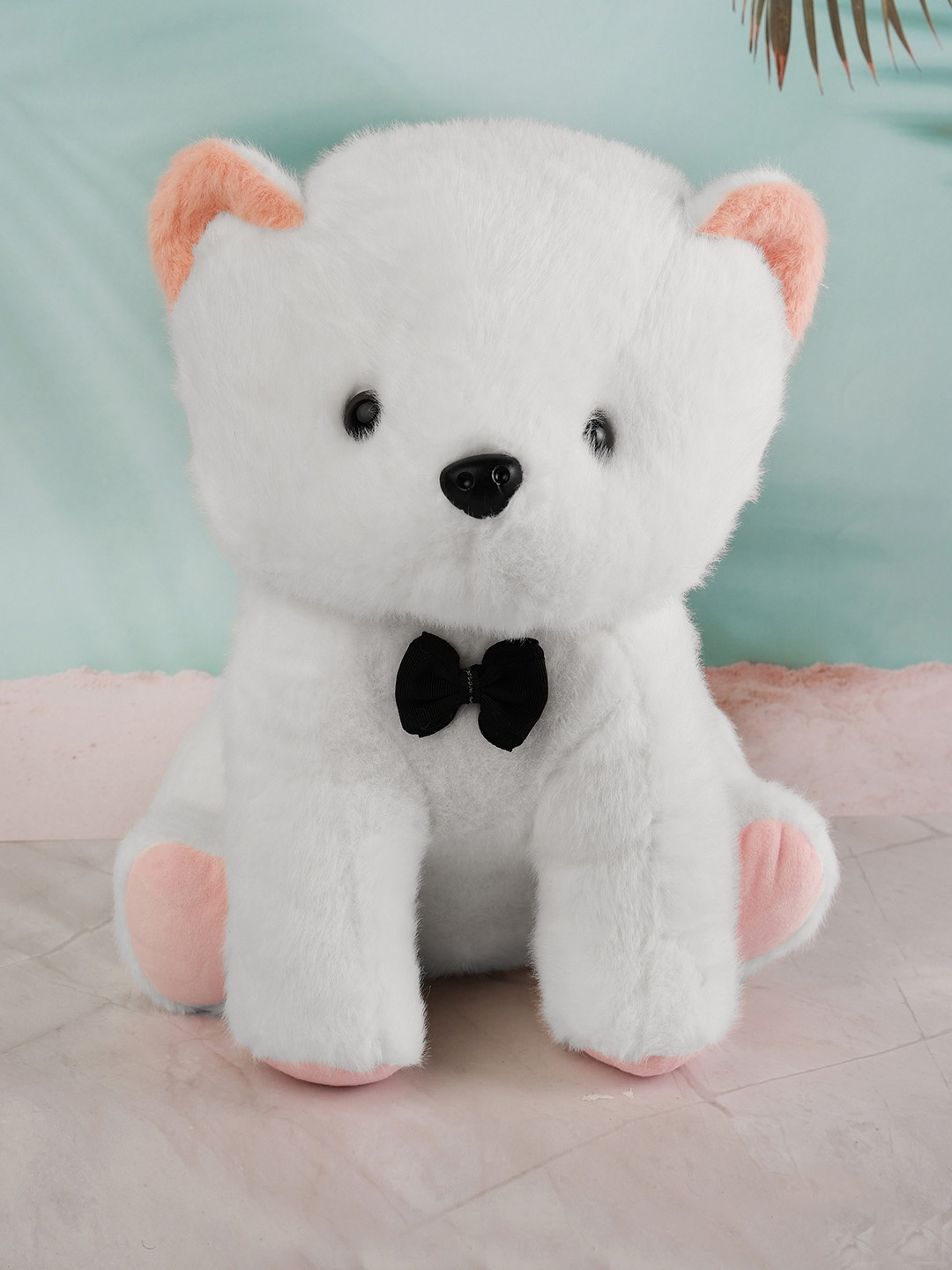 

DukieKooky Unisex Kids Pomerarian Dog Soft Toy, White