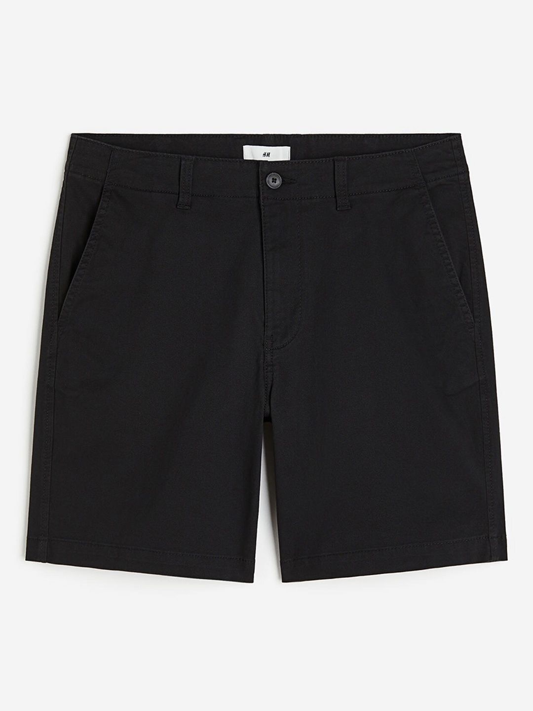

H&M Men Regular Fit Chino shorts, Black