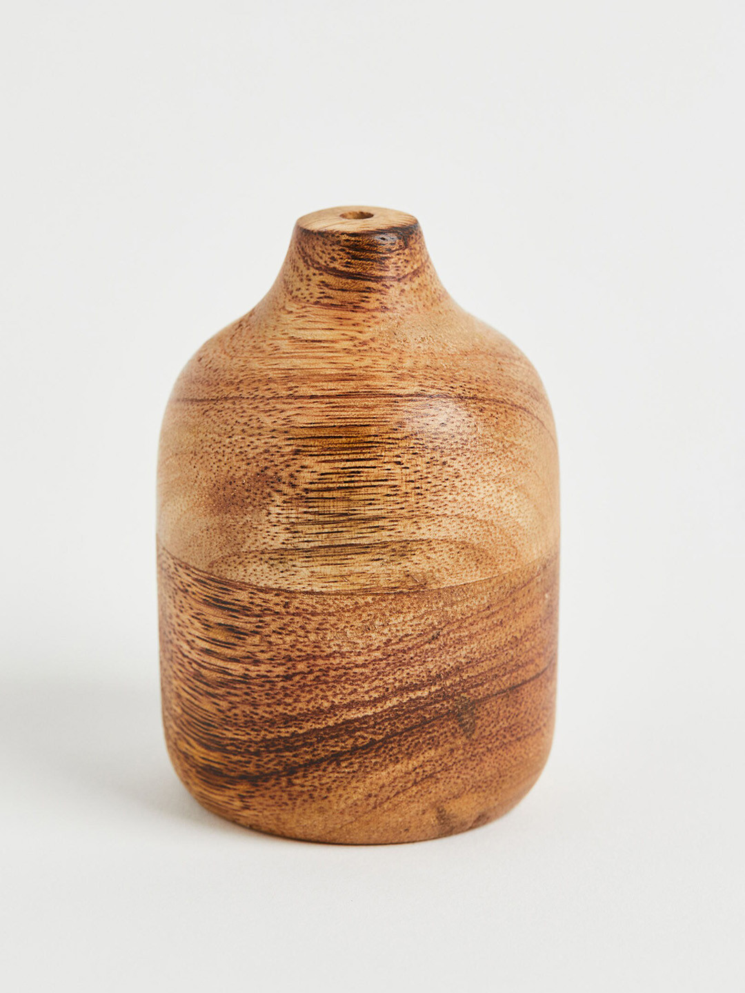 

H&M Brown Wooden Mini Vase