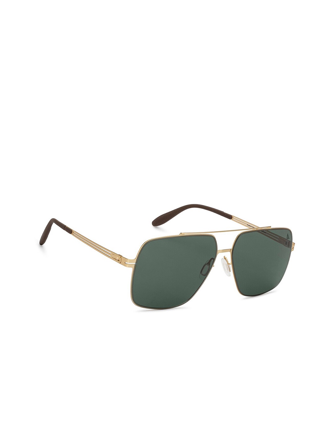 

Vincent Chase by Lenskart Unisex Lens & Square Sunglasses With UV Protected Lens, Green