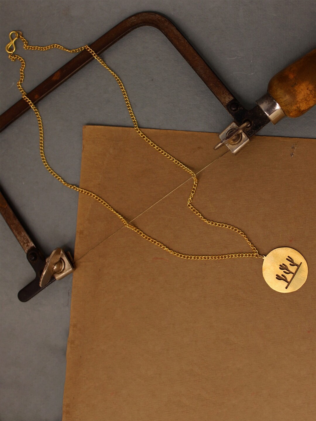 

Goldnera Gold Plated Pendant With Chain