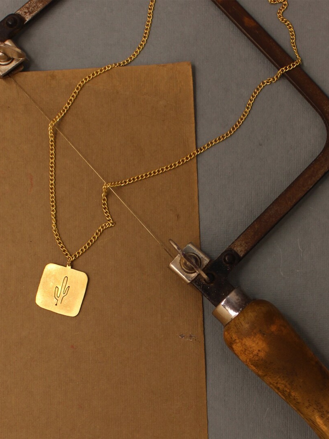 

Goldnera Gold Plated Pendant With Chain
