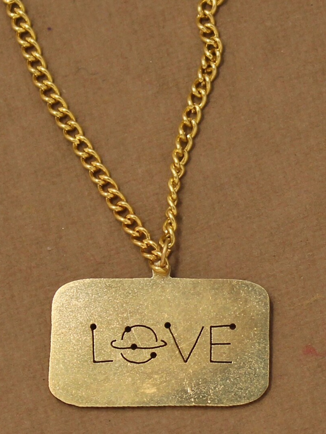 

Goldnera Gold-plated Pendant With Chain