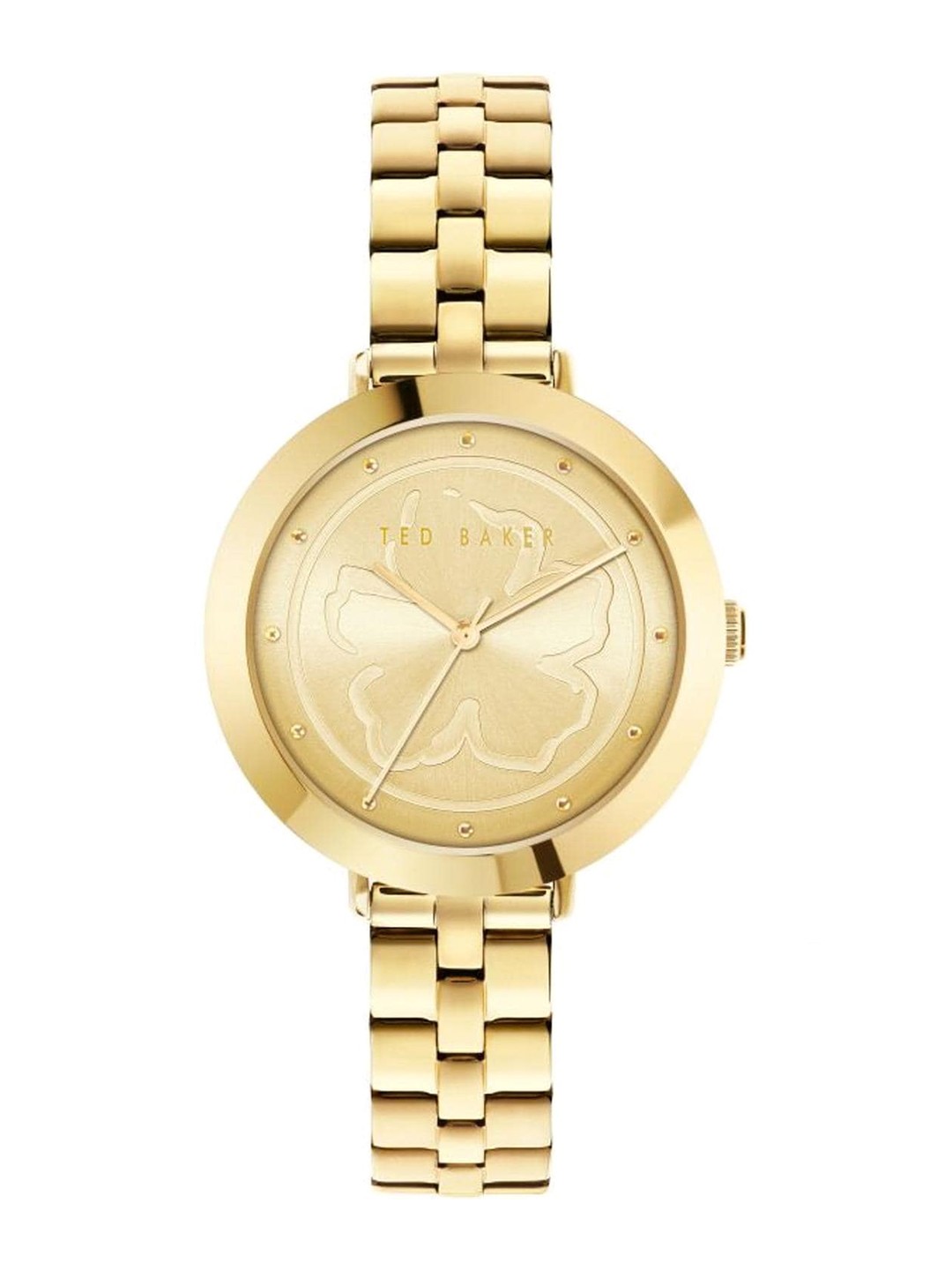 

Ted Baker Women Bracelet Style Straps Analogue Watch BKPAMF208, Gold