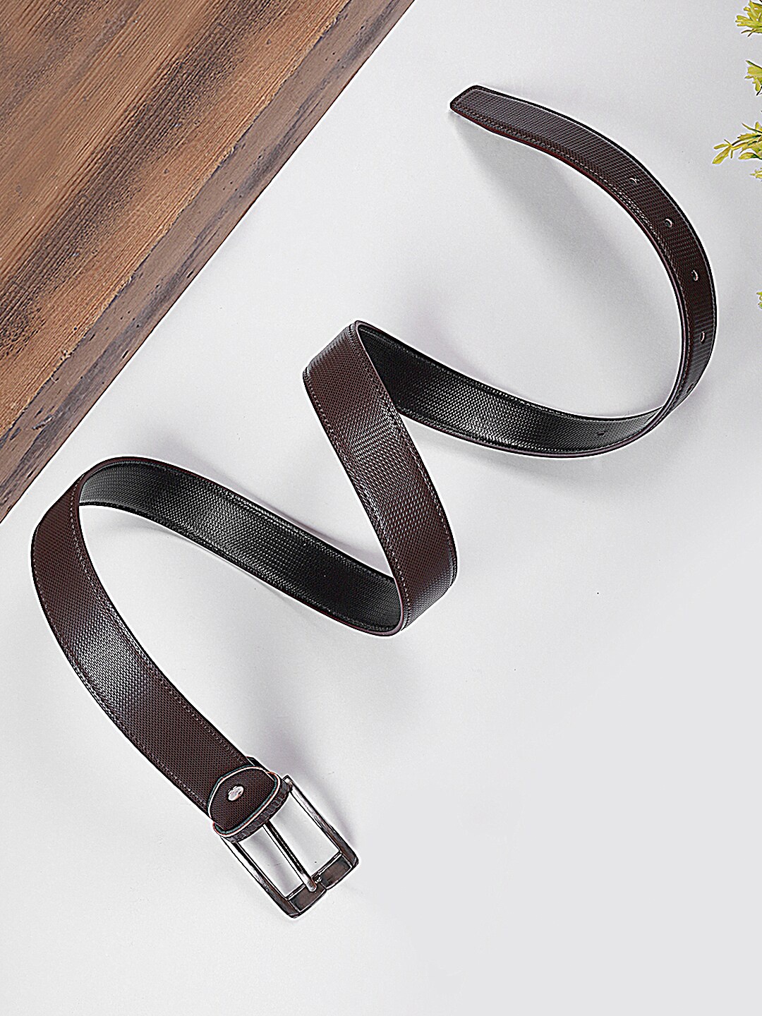 

INVICTUS Men Artificial Leather Formal Belt, Brown