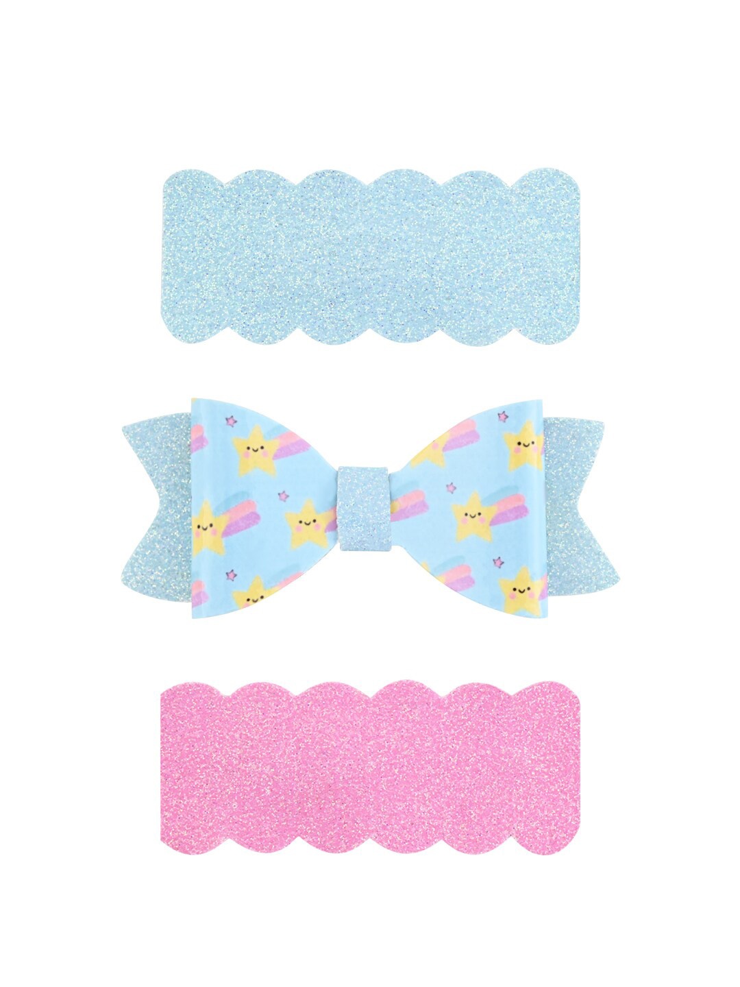 

Aye Candy Girls Set of 3 Embellished Hair Accessory Set, Blue