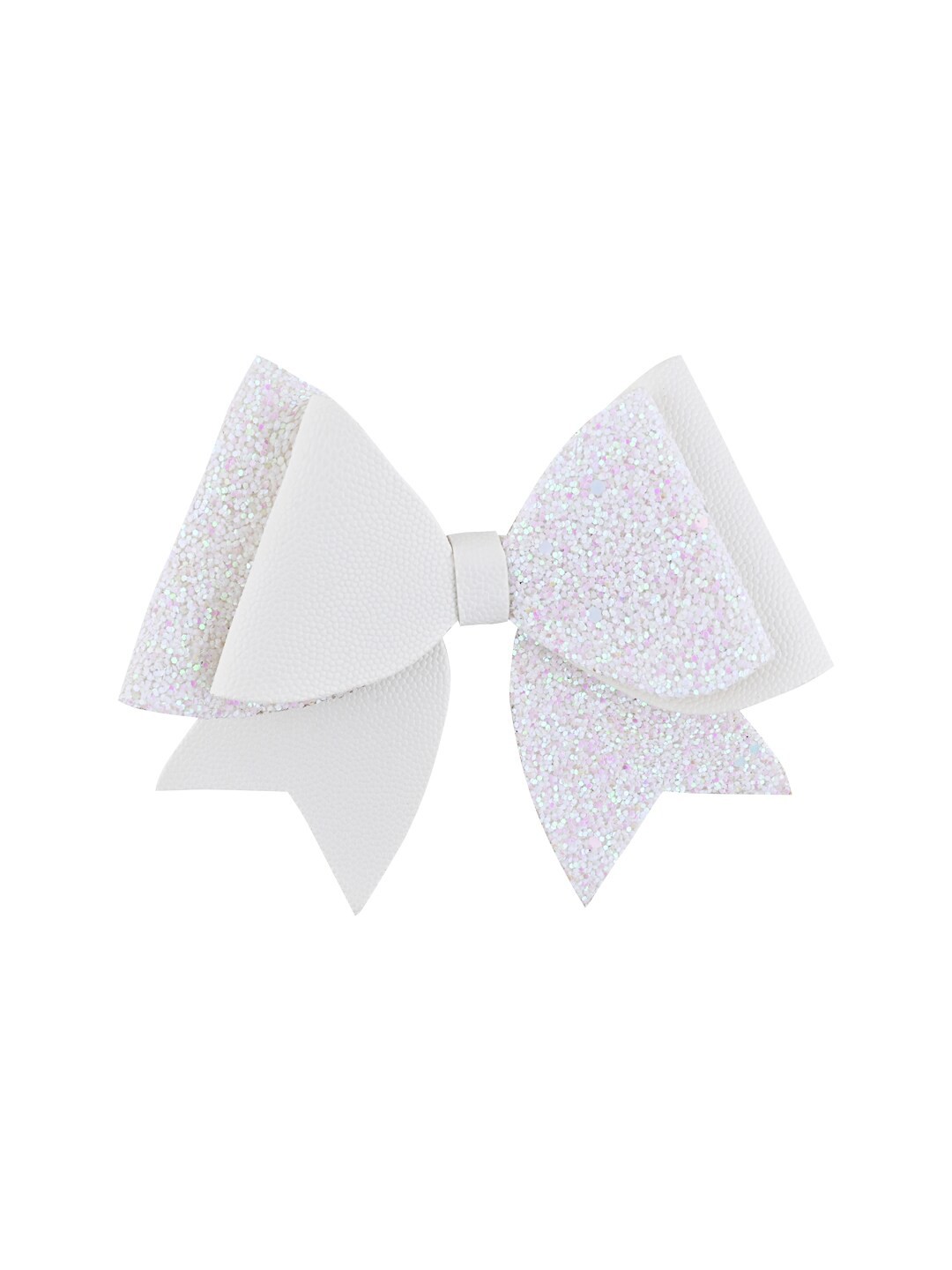 

Aye Candy Girls Embellished Bow Alligator Hair Clip, White