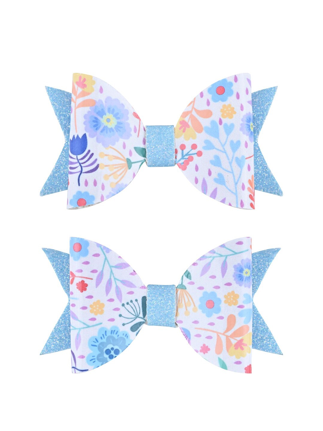 

Aye Candy Girls Set of 2 Alligator Hair Clip, Blue