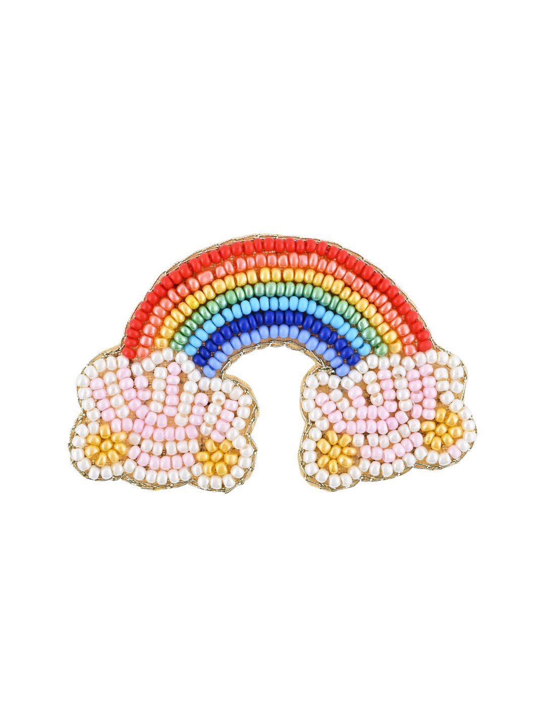 

Aye Candy Girls Beaded Alligator Hair Clip, Red