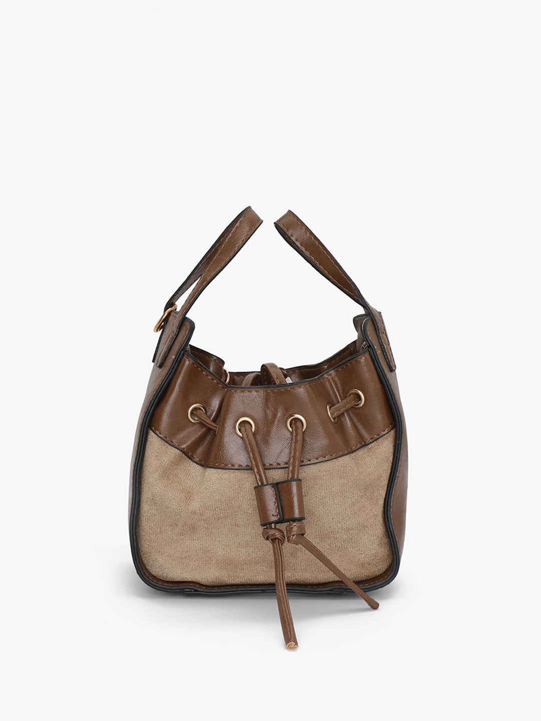 

PELLE LUXUR Structured Sling Bag, Brown