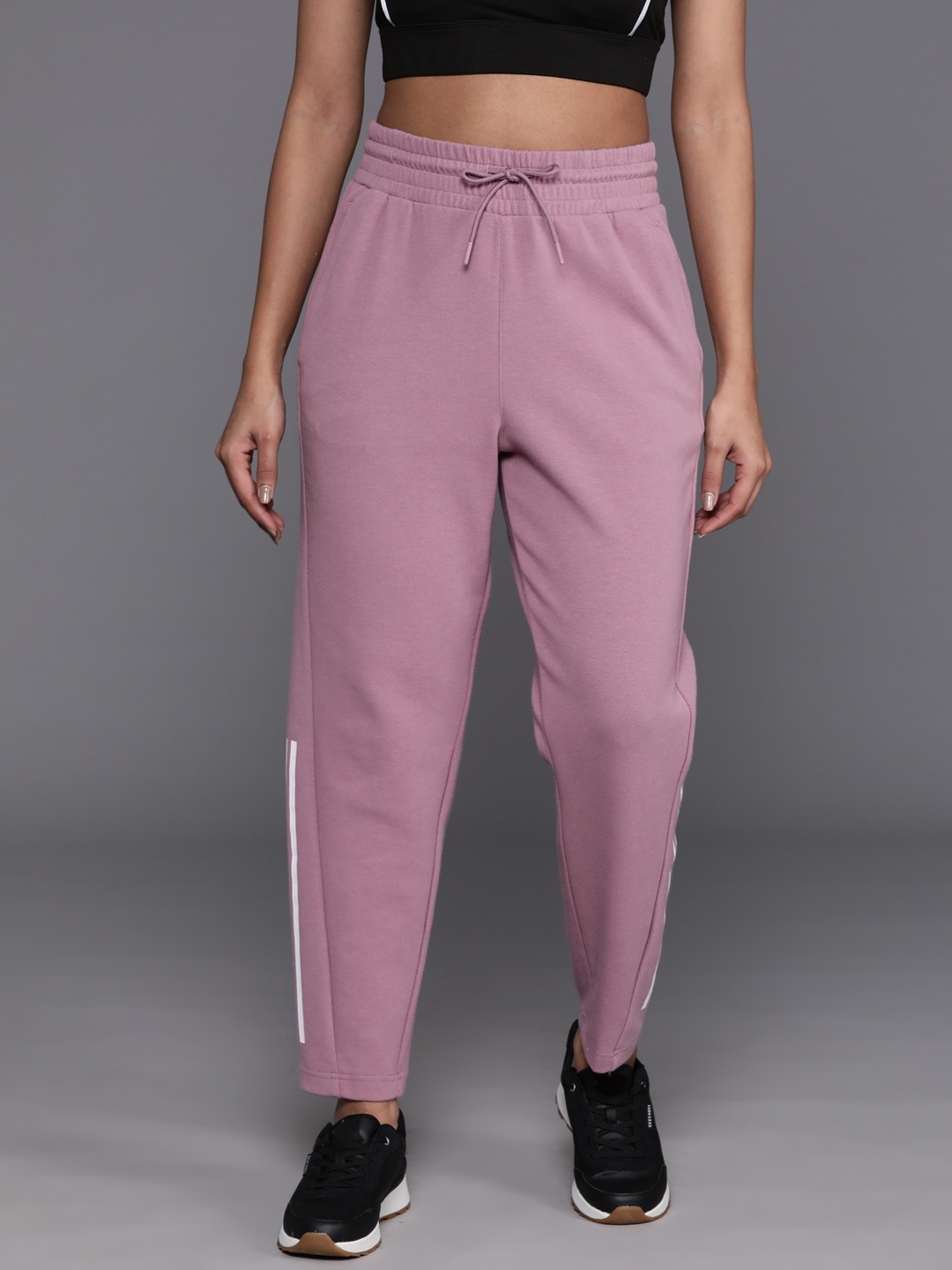 

ADIDAS Women Training Essential Track Pants, Mauve