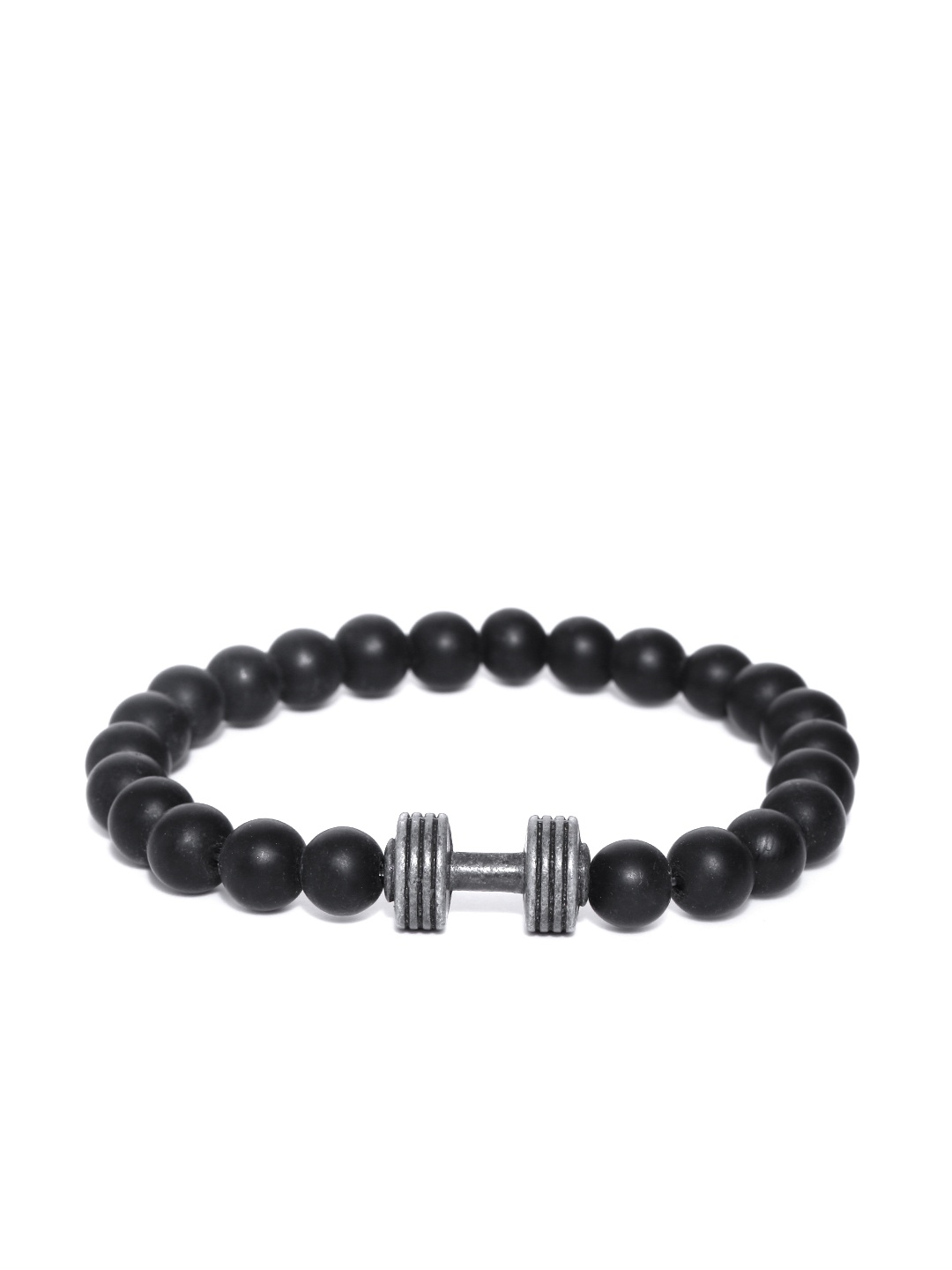 

Blueberry Men Black Elasticated Bracelet
