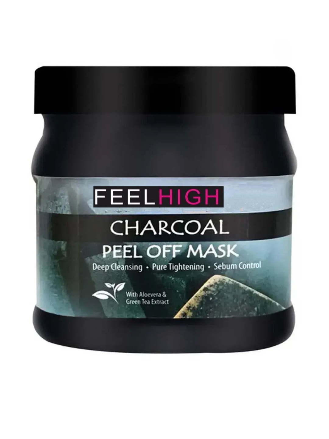 

FEELHIGH Charcoal Scrub & Peel Off Mask 500ml Each, Multi