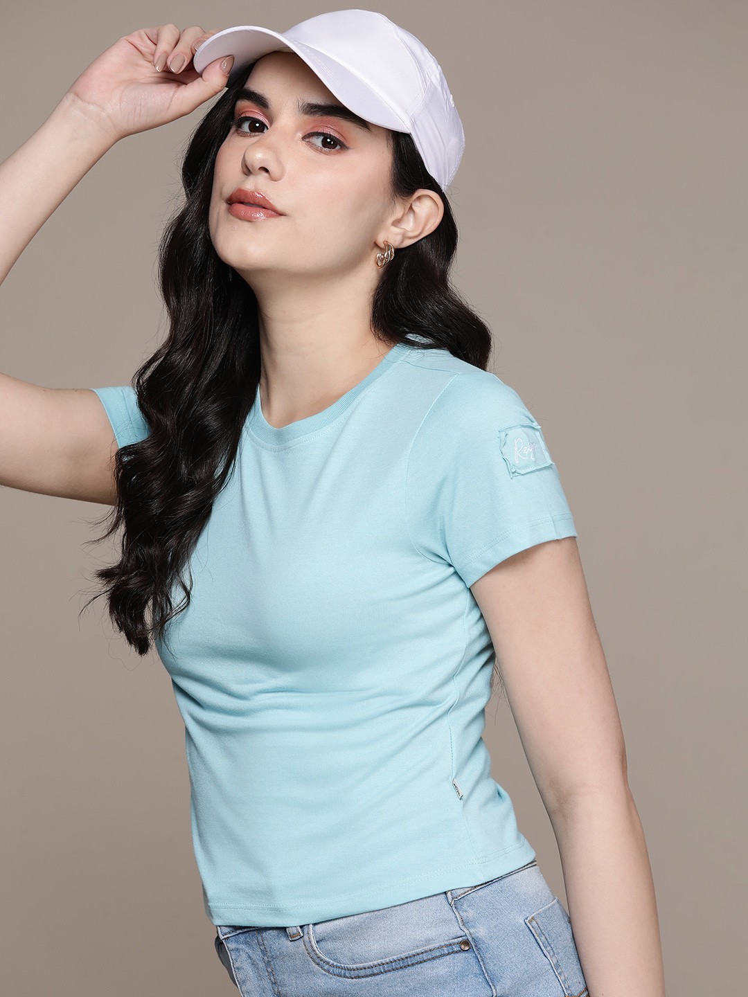 

The Roadster Lifestyle Co. Slim Fit T-shirt, Blue