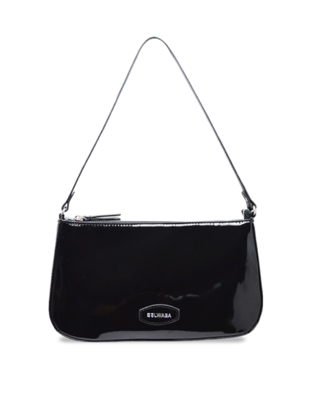 

Belwaba PU Structured Shoulder Bag, Black