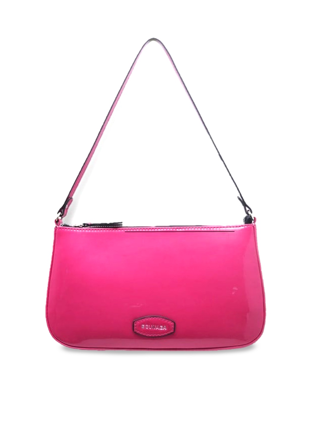 

Belwaba PU Structured Sling Bag, Pink