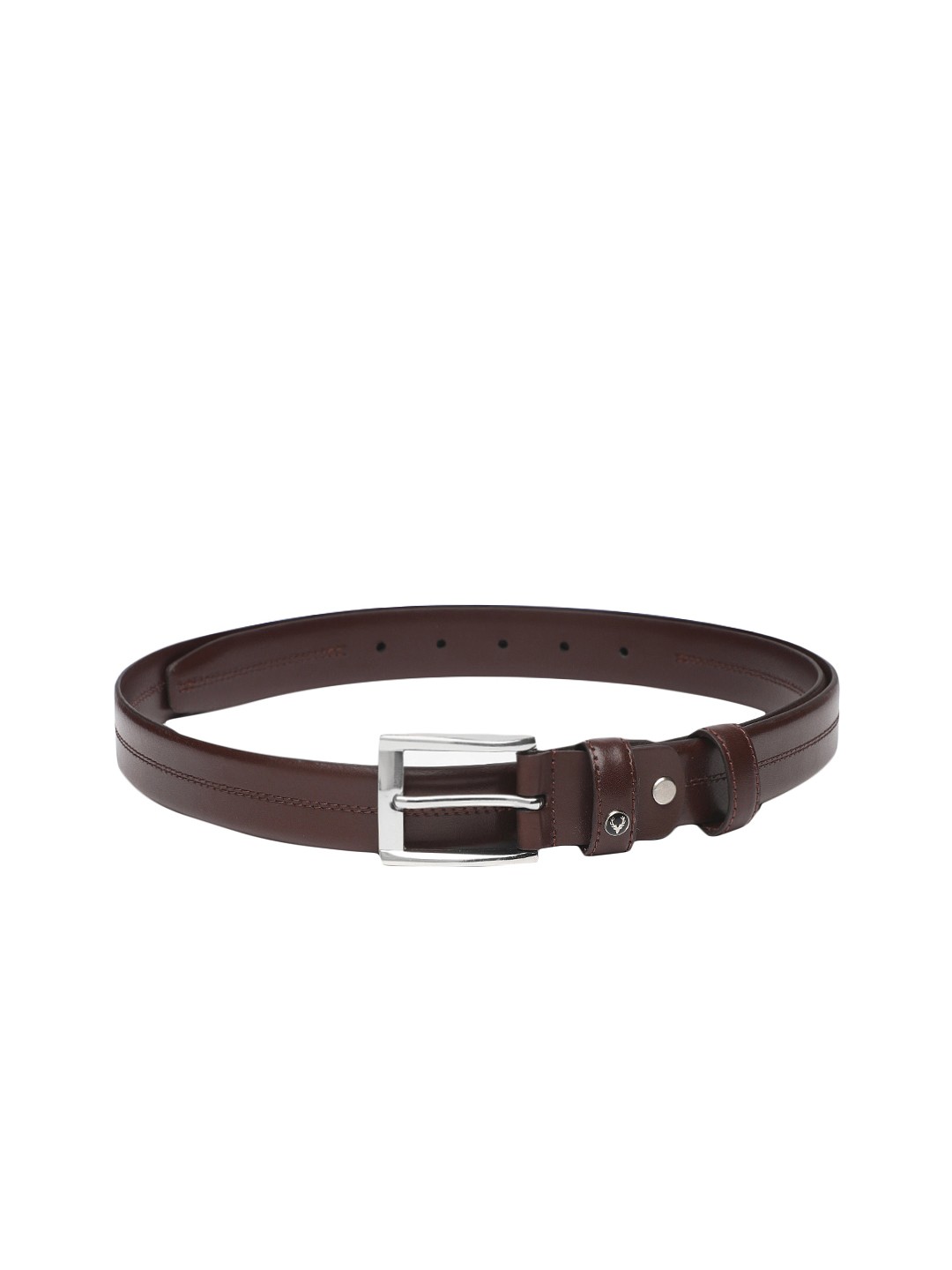 

Allen Solly Men Solid Leather Belt, Brown