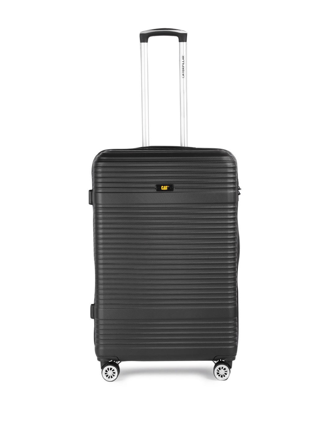 

CAT Textured 360-Degree Rotation Hard Large Trolley Bag- 100 L, Black