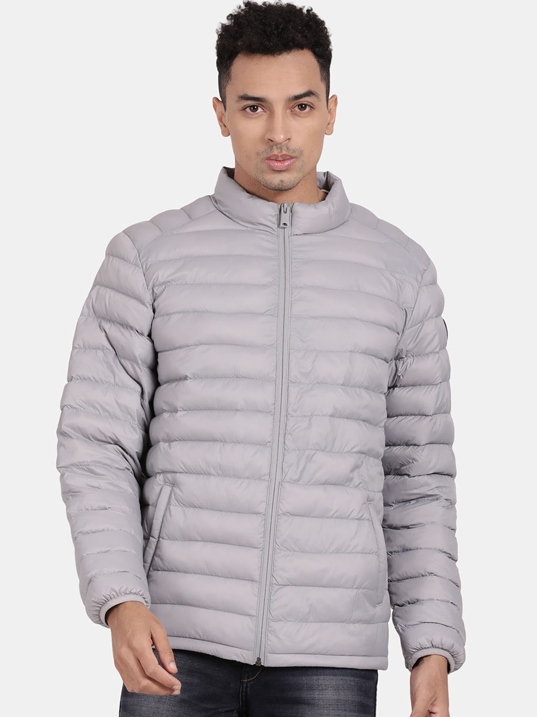 

t-base Windcheater Puffer Jacket, Grey