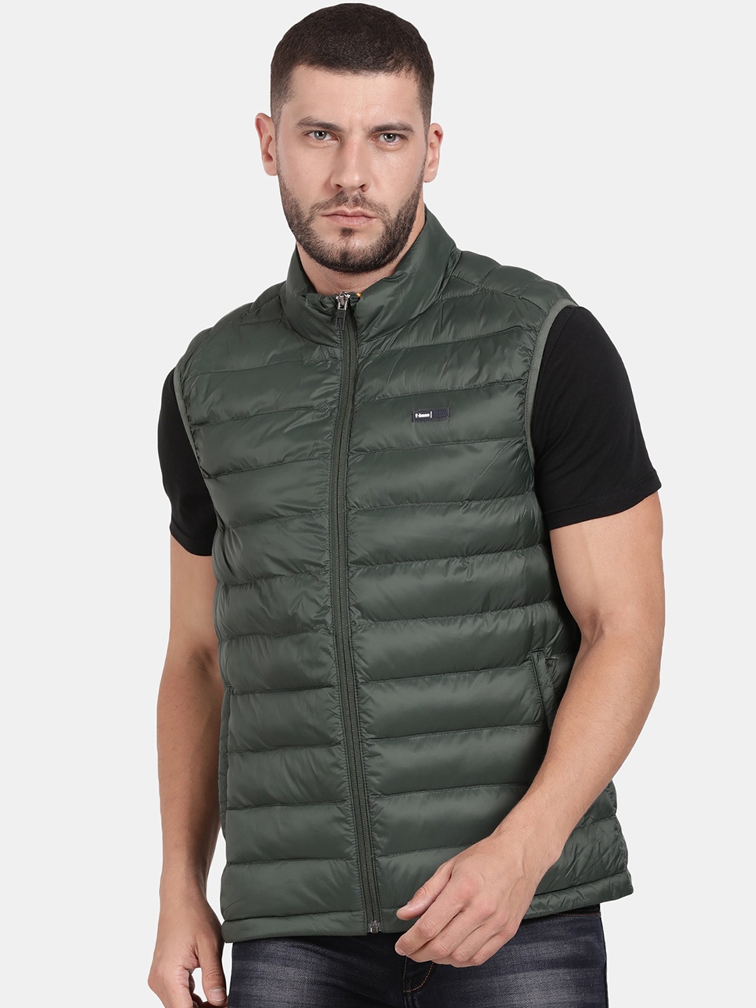 

t-base Windcheater Puffer Jacket, Green