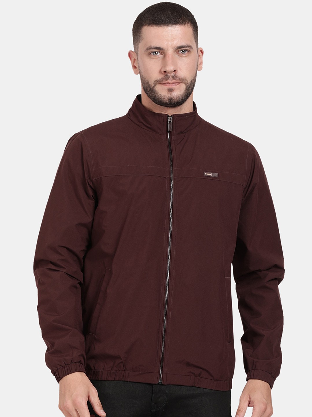 

t-base Windcheater Bomber Jacket, Maroon