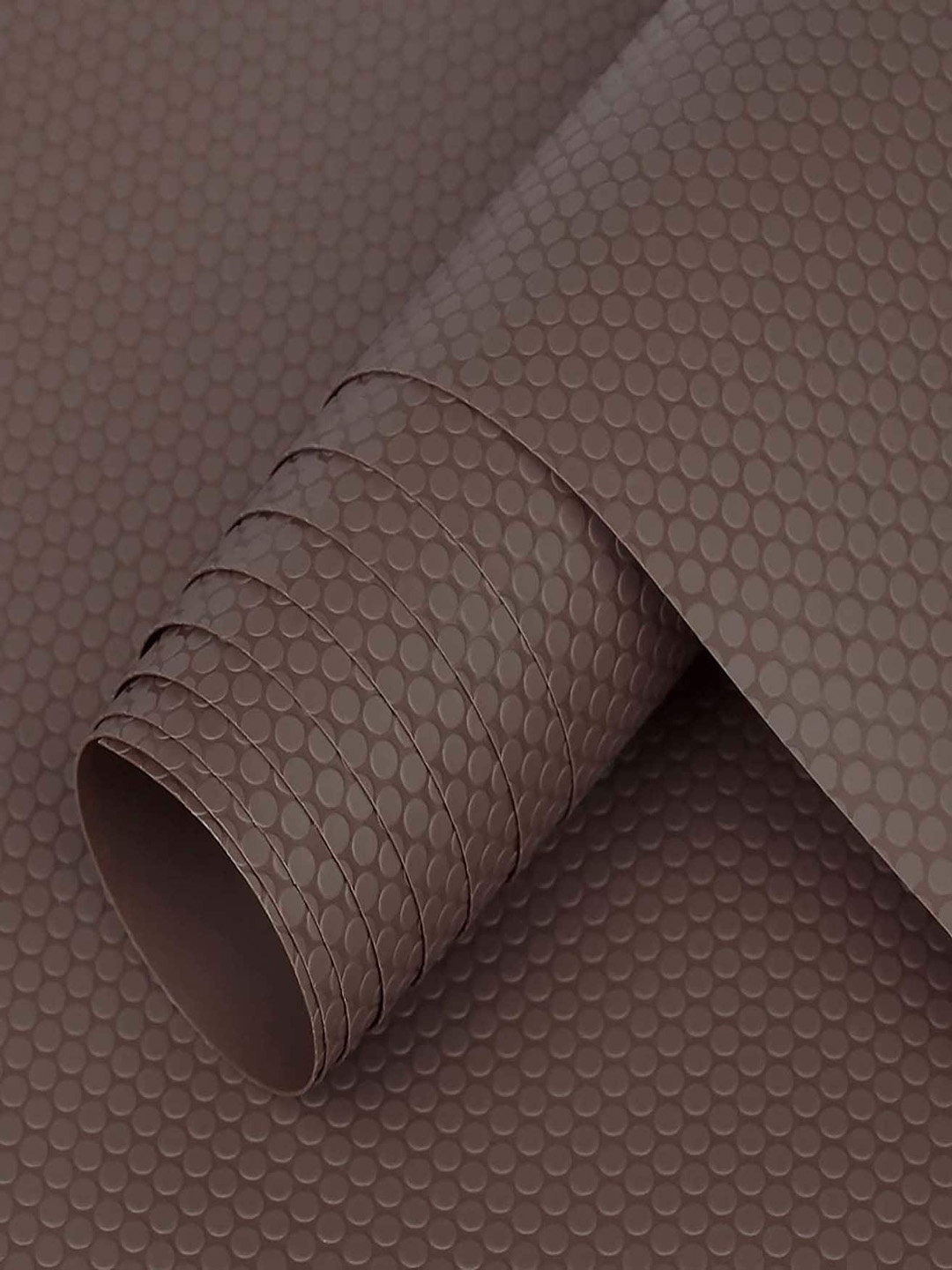 

STITCHNEST Brown Textured Anti-Slip Shelf Liner