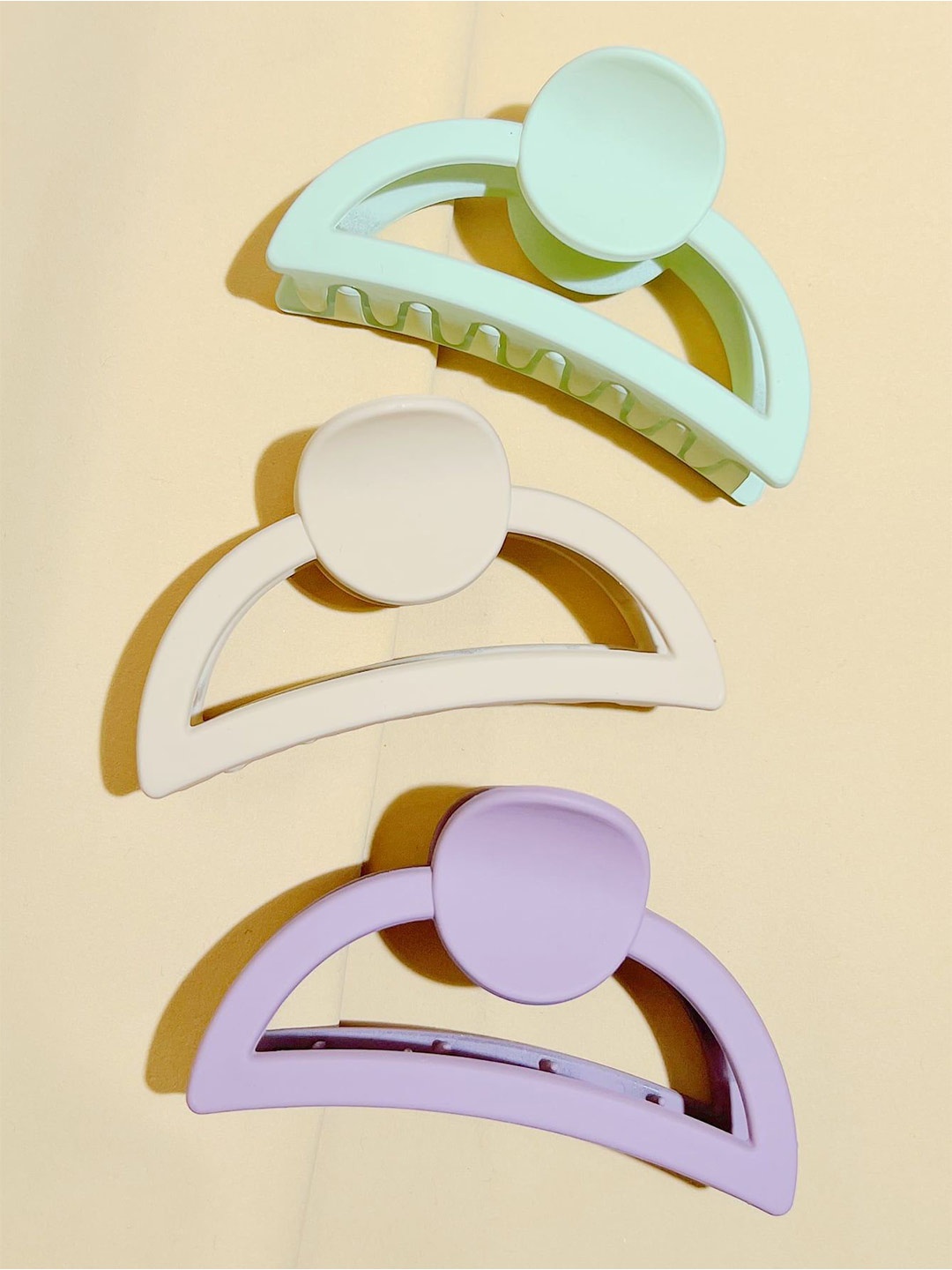 

FIMBUL Set of 3 Claw Clips, Purple