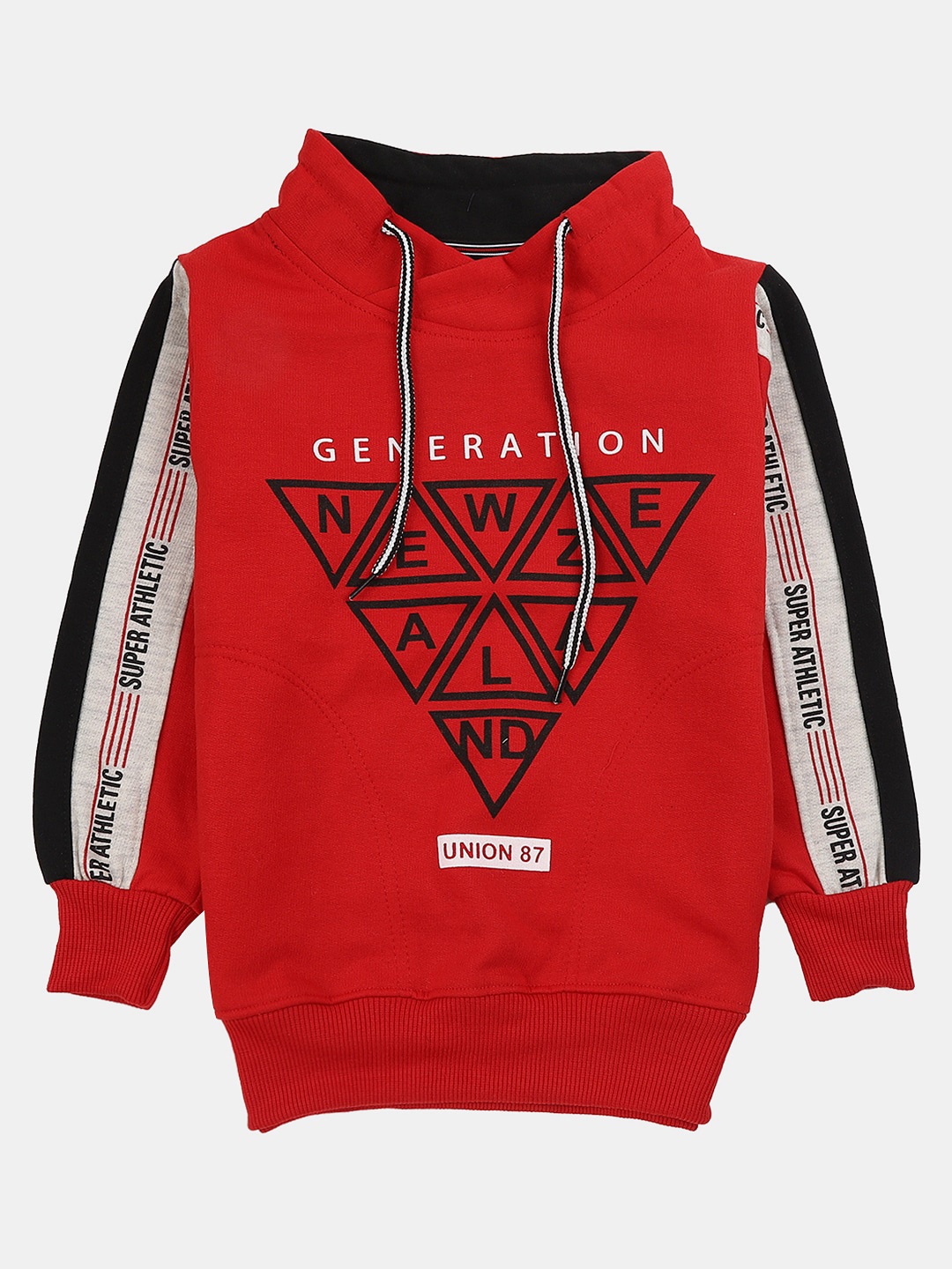 

V-Mart Boys Red Printed Sweatshirt